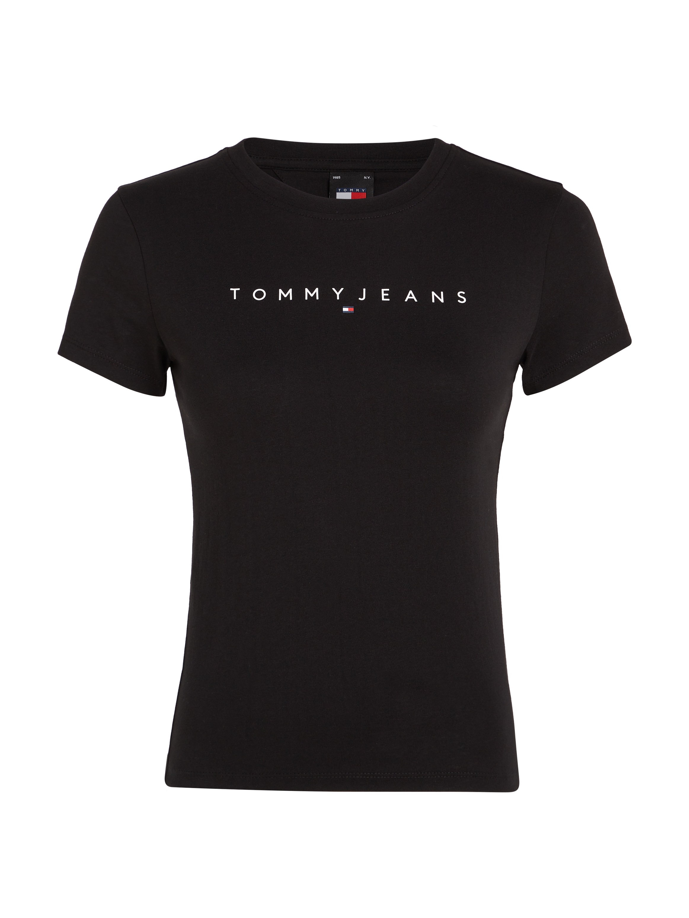 Tommy Jeans T-Shirt »TJW SLIM LINEAR TEE EXT«, mit Logo-Schriftzug