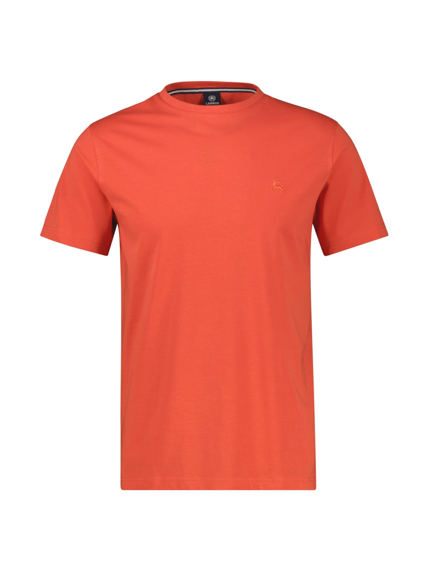 LERROS 1100000002199 "T-Shirt mit Rundhalsausschnitt" Herren Shirt aus 100% Baumwolle, einfarbig, Jersey-Qualität