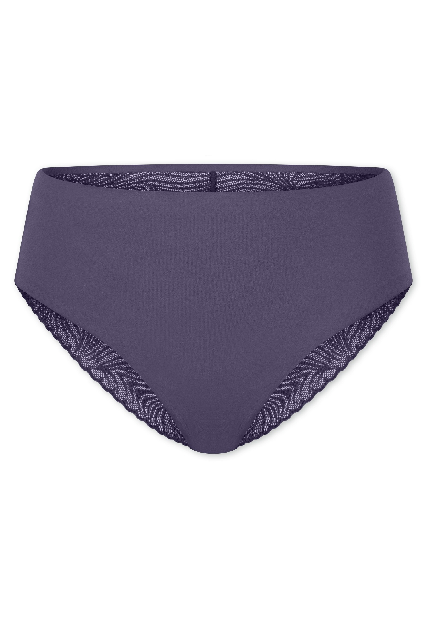 Schiesser Slip »Invisible Soft Lace«, Single Jersey, Lasercut-Abschlüsse, Spitzeneinsatz hinten