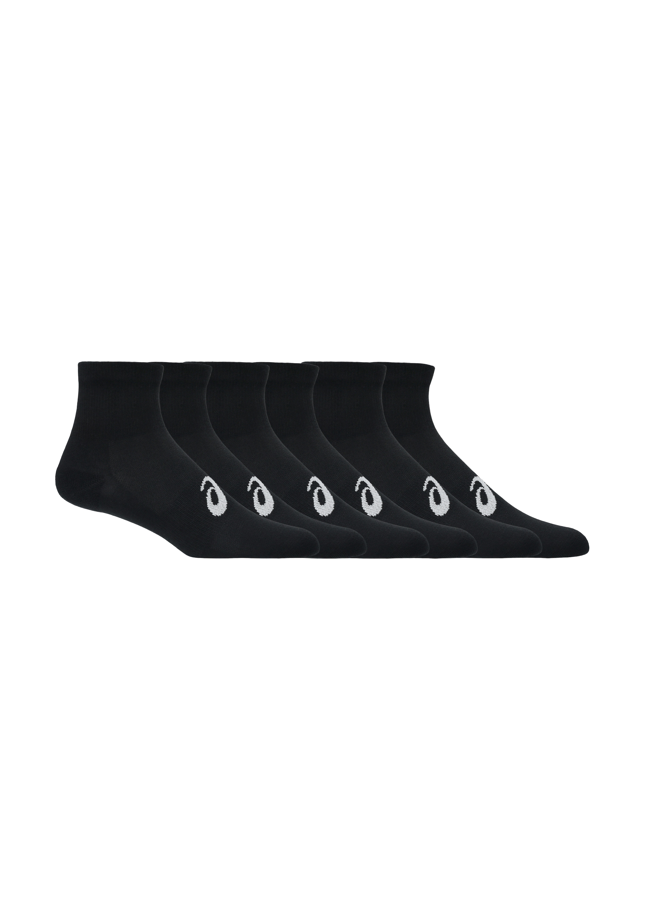 Asics Sportsocken "6 PACK QUARTER SOCK" Knöchelsocken für Fitness und sportliche Aktivitäten, im 6er-Pack