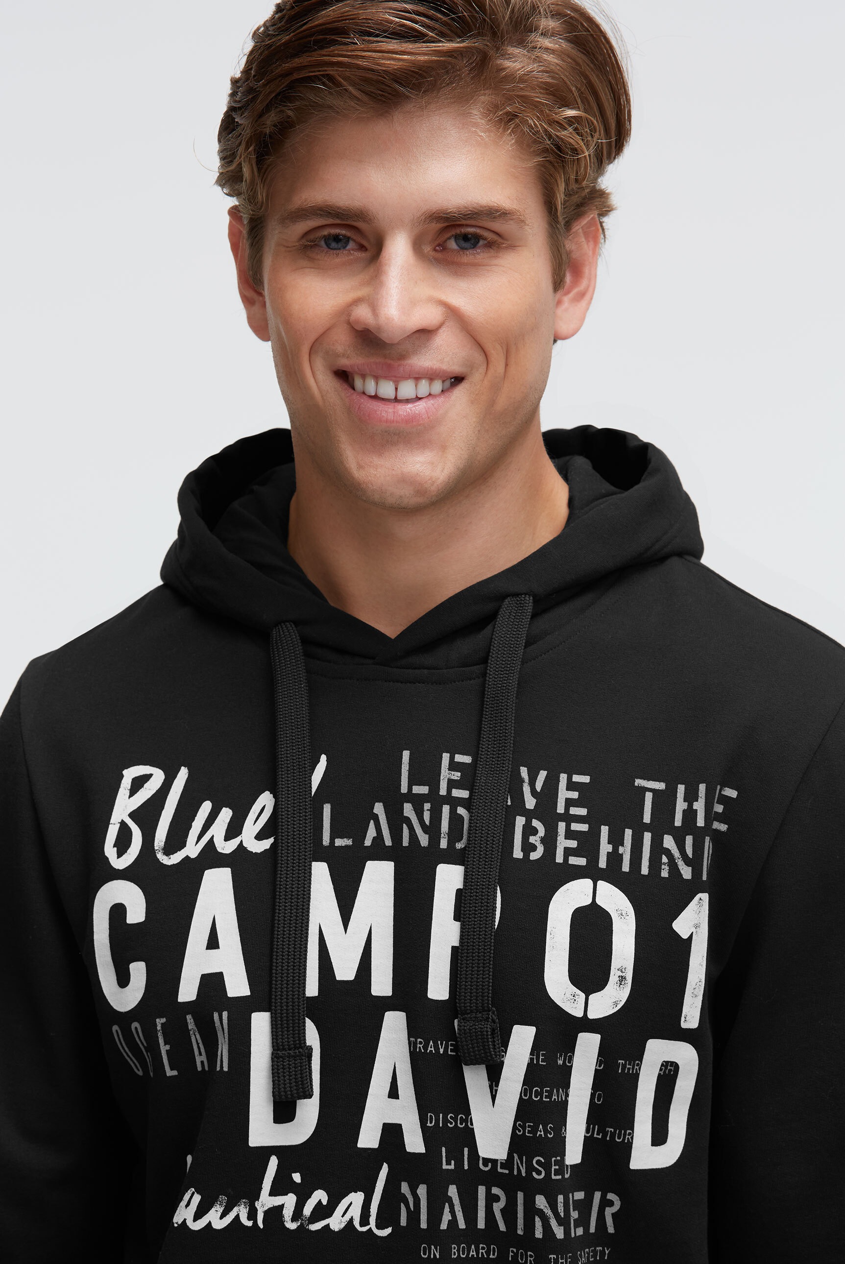 CAMP DAVID Kapuzensweatshirt , mit Baumwolle
