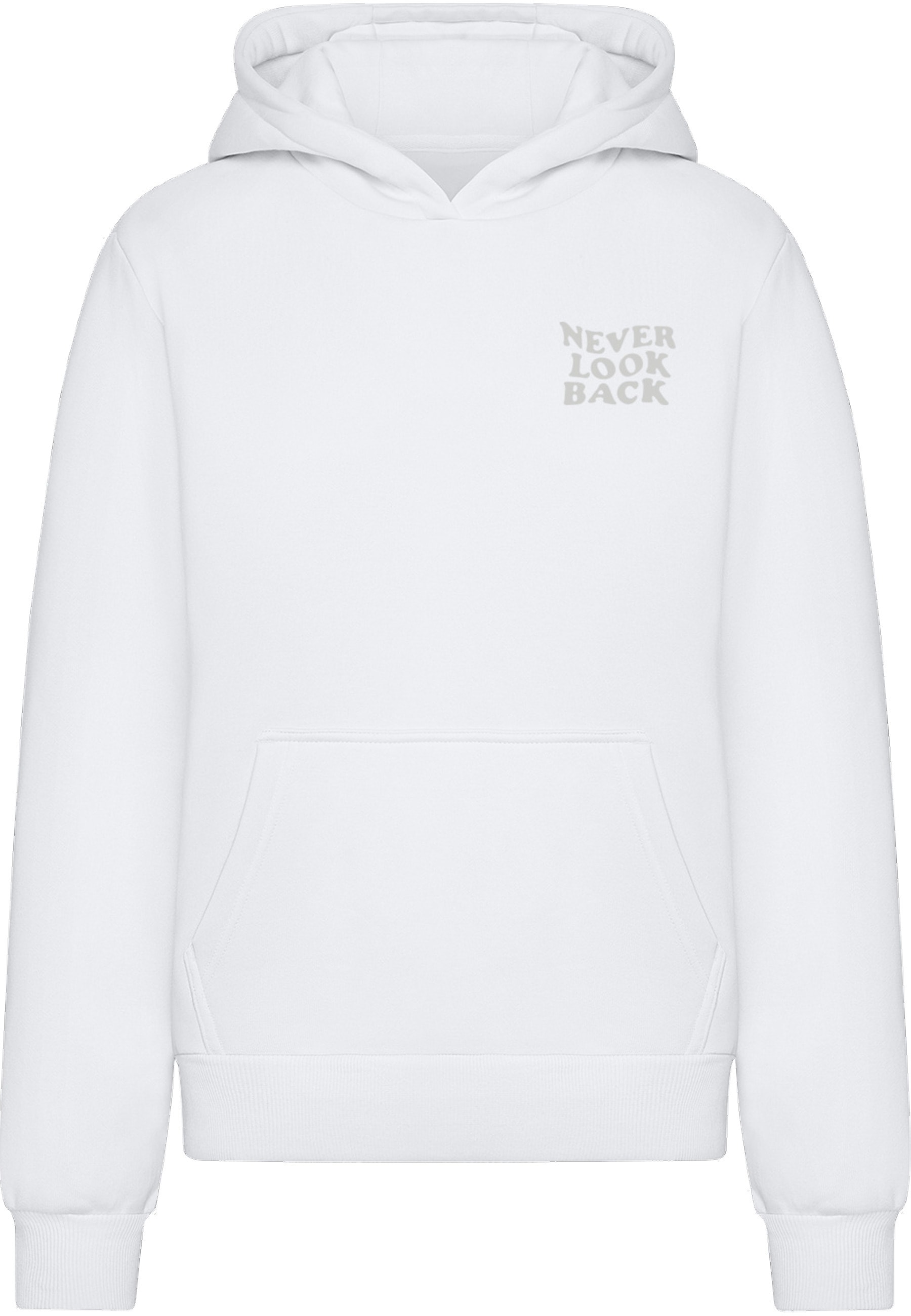 Miss Tee Kapuzensweatshirt "Miss Tee Never Look Back Ladies Fluffy Hoody" günstig online kaufen