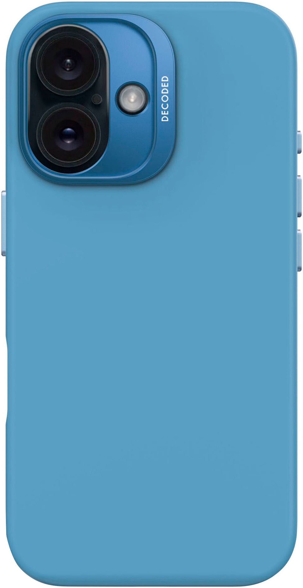 DECODED Smartphone-Hülle »AntiMicrobial Silicone Backcover iPhone 16«, iPhone 16, 15,5 cm (6,1 Zoll)