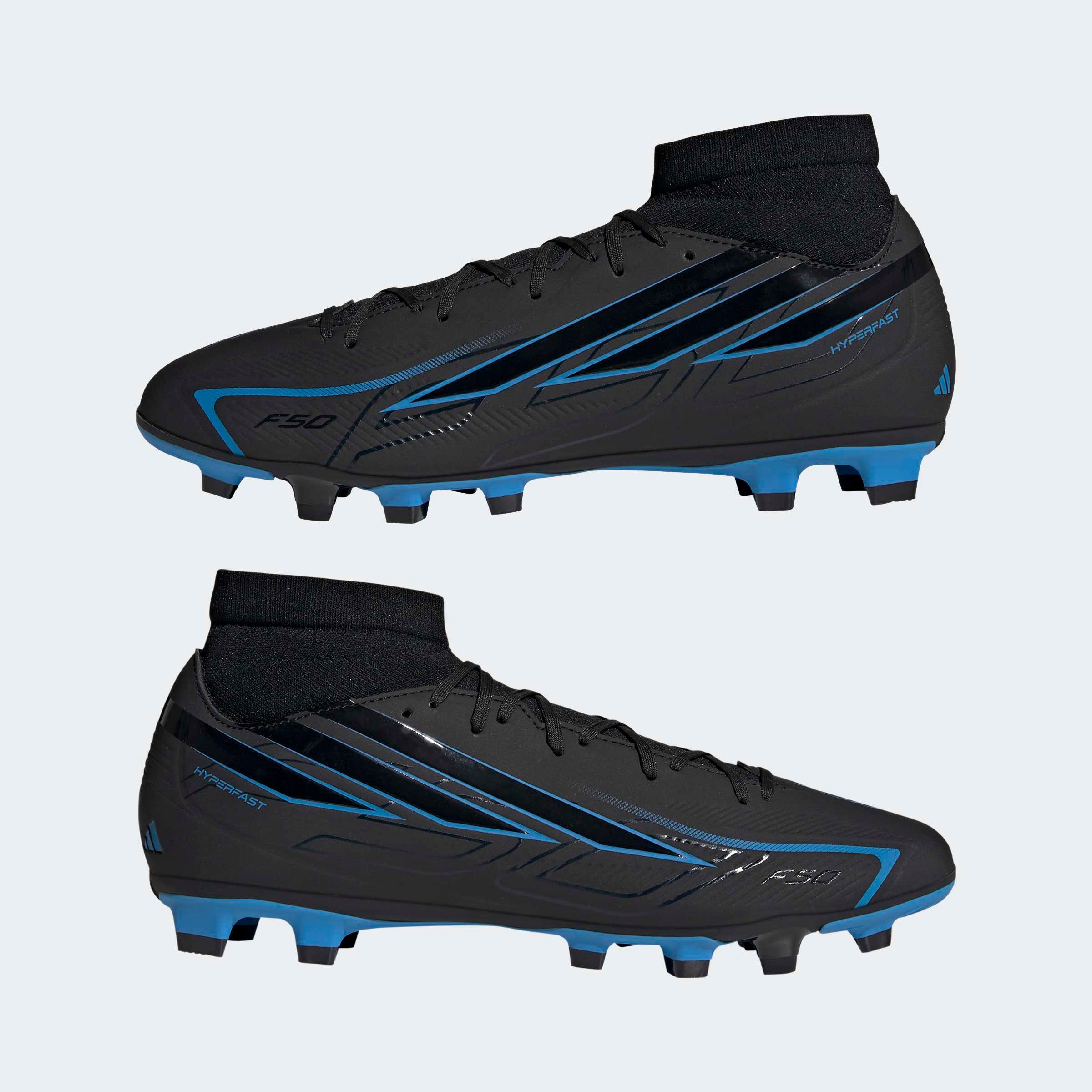 adidas Performance Fußballschuh »F50 HYPERFAST CLUB MID , FESTE / GEMISCHTE BÖDEN«  für viele verschiedene Böden geeignet