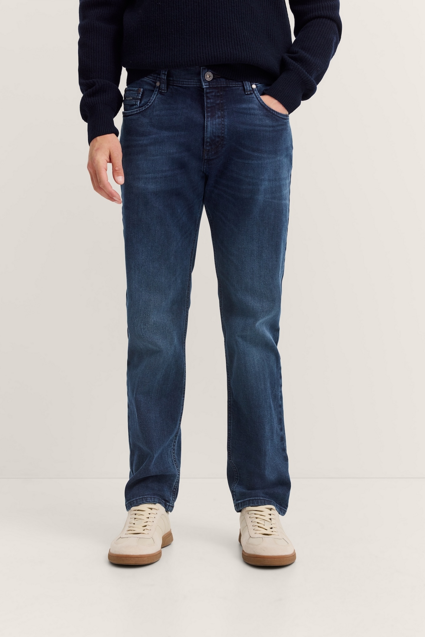 bugatti 5-Pocket-Jeans "Basic Essential" Authentic Denim günstig online kaufen
