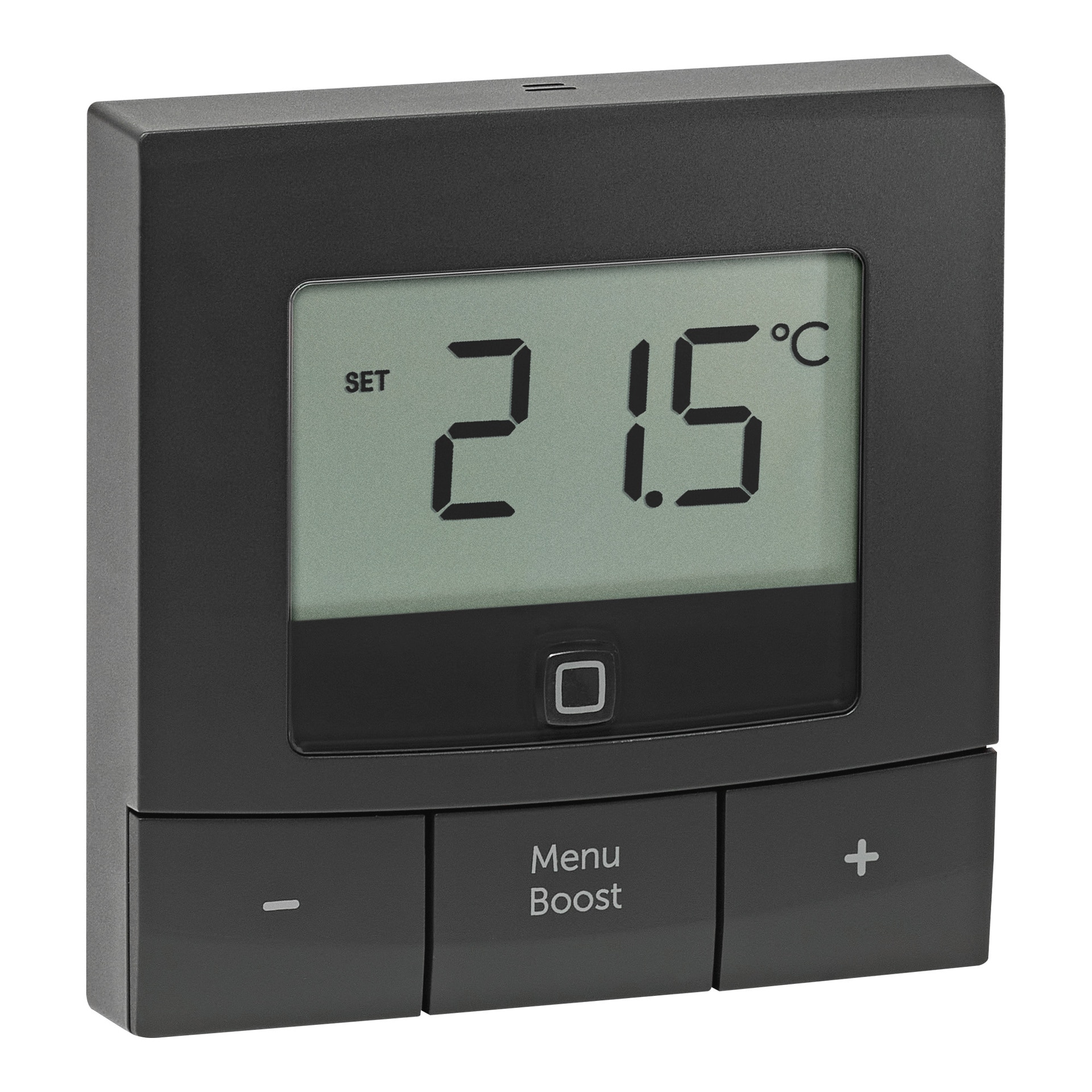 HOMEMATIC IP Heizkörperthermostat "Wandthermostat - basic (154666A0)", B:8,5cm H:7,4 T:2,2cm, grau, Heizkörperthermostate