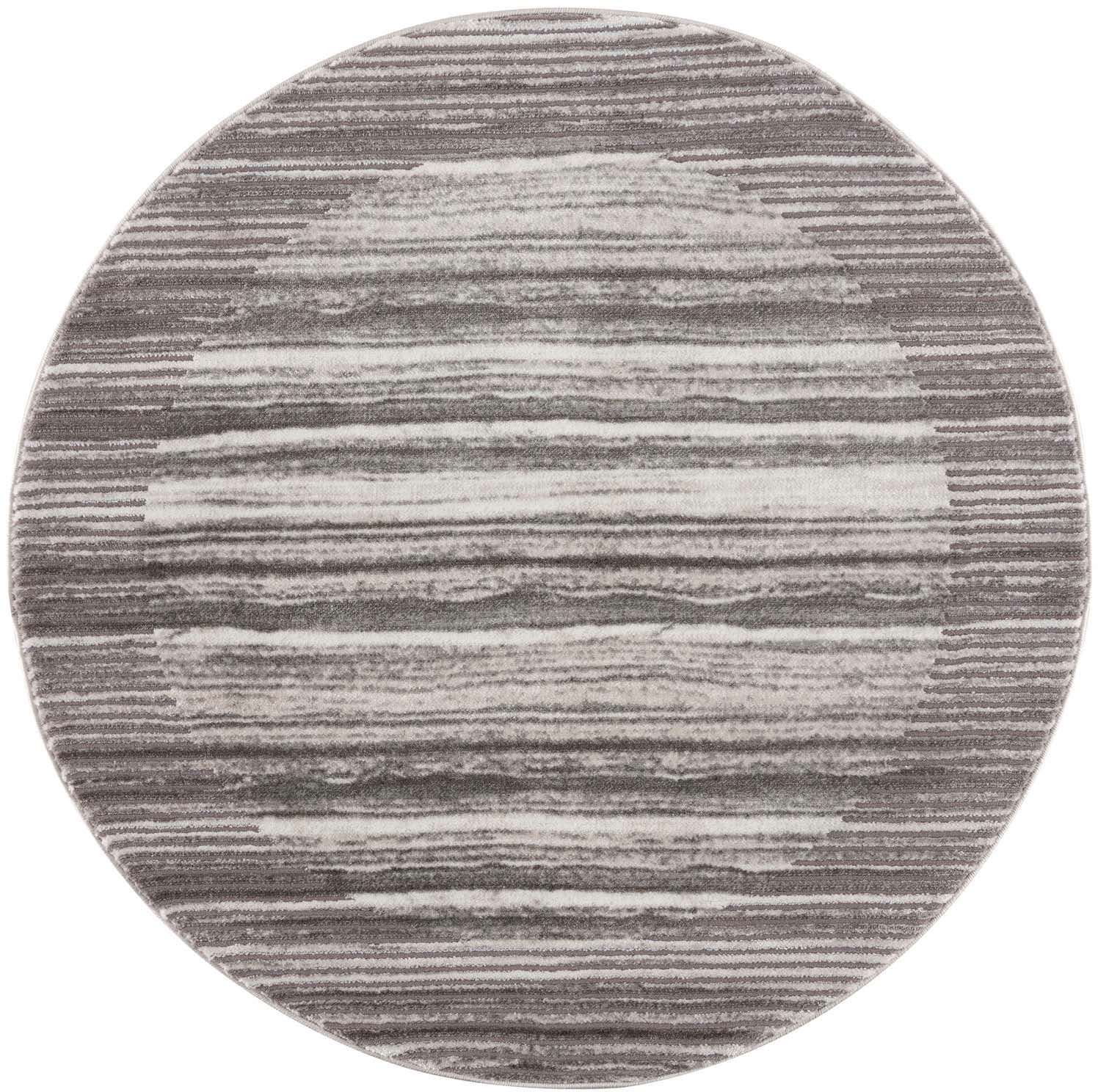 Carpet City Teppich »Noa 9301«, rund, Kurzflor, Modern, Weicher For, Pflegeleicht