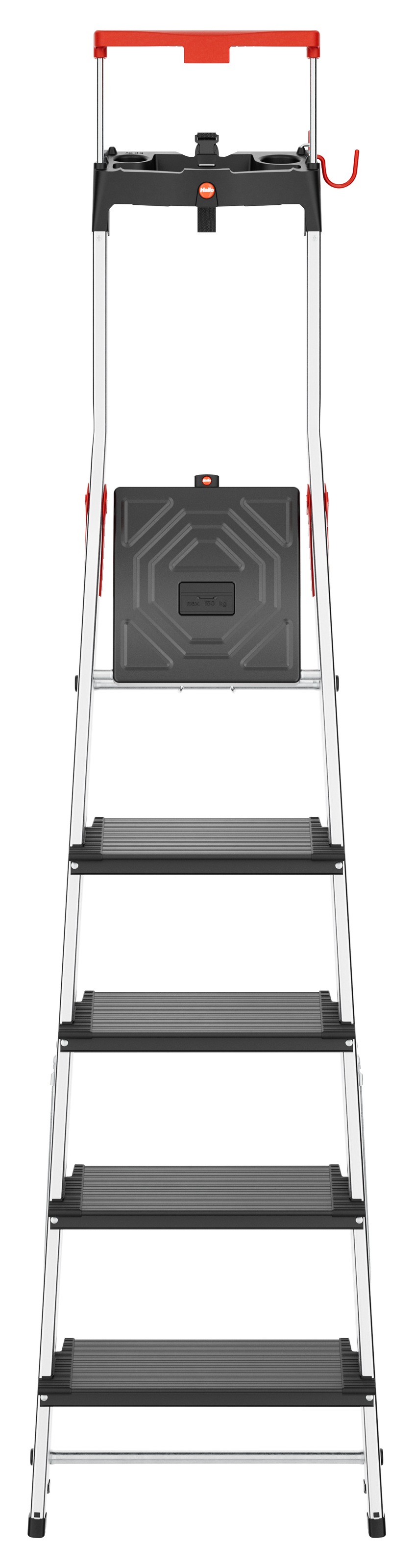Hailo Stehleiter »L100 TopLine« Alu-Sicherheits-Stehleiter  5 Stufen