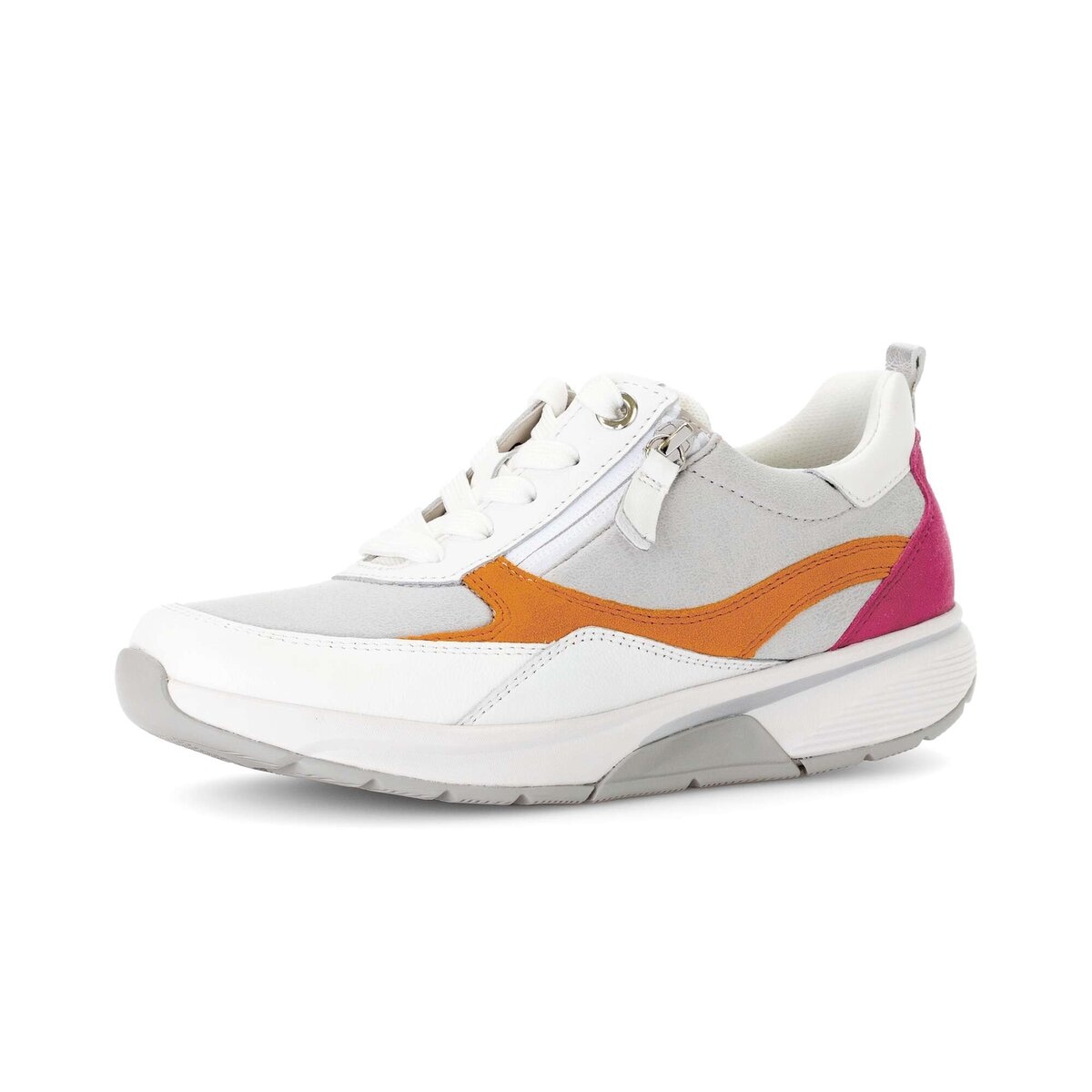 Gabor Sneaker "Sneaker low Materialmix Leder/Lederimitat" günstig online kaufen