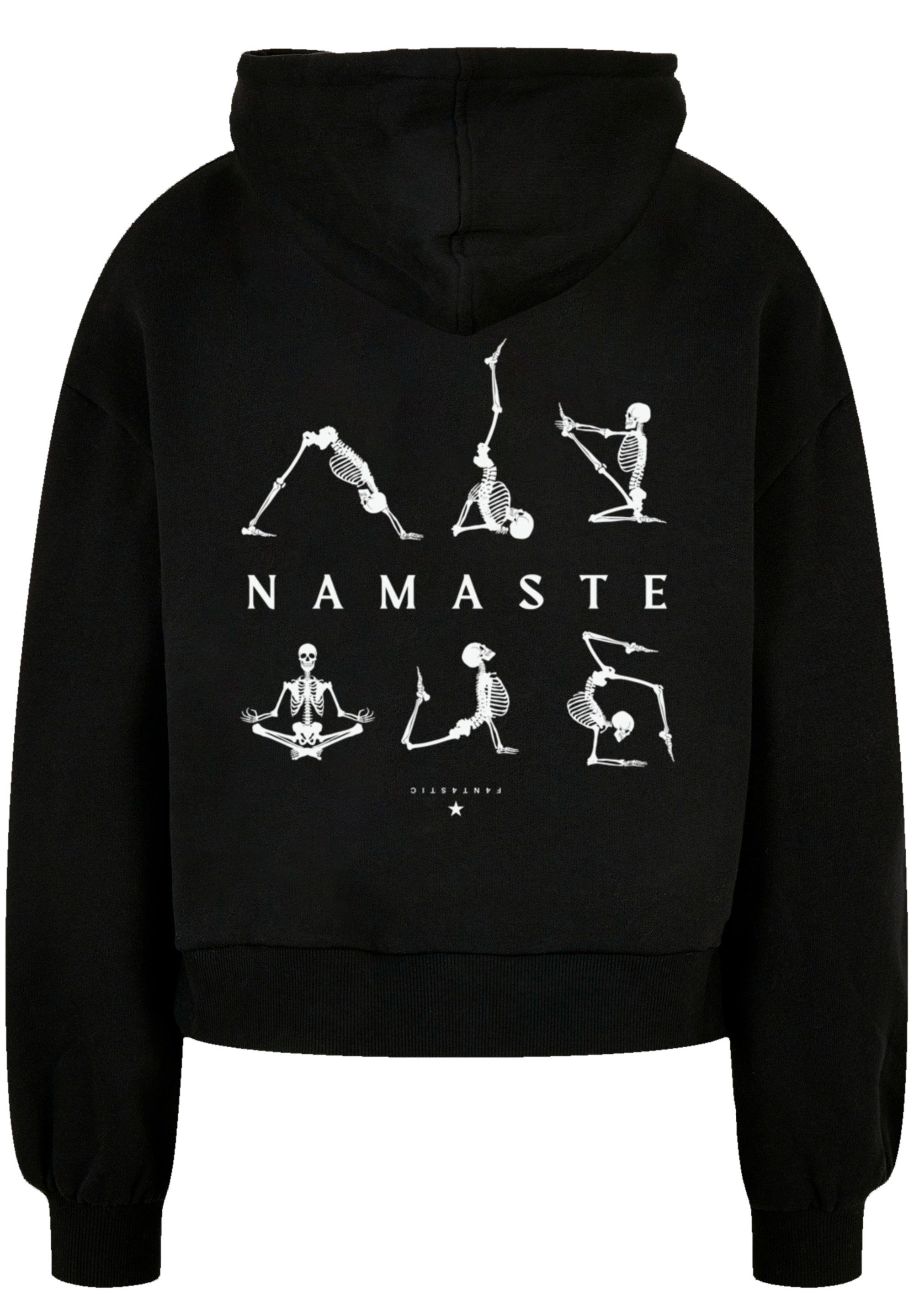 F4NT4STIC Sweatshirt "Namaste Yoga Skelett Halloween", Print günstig online kaufen