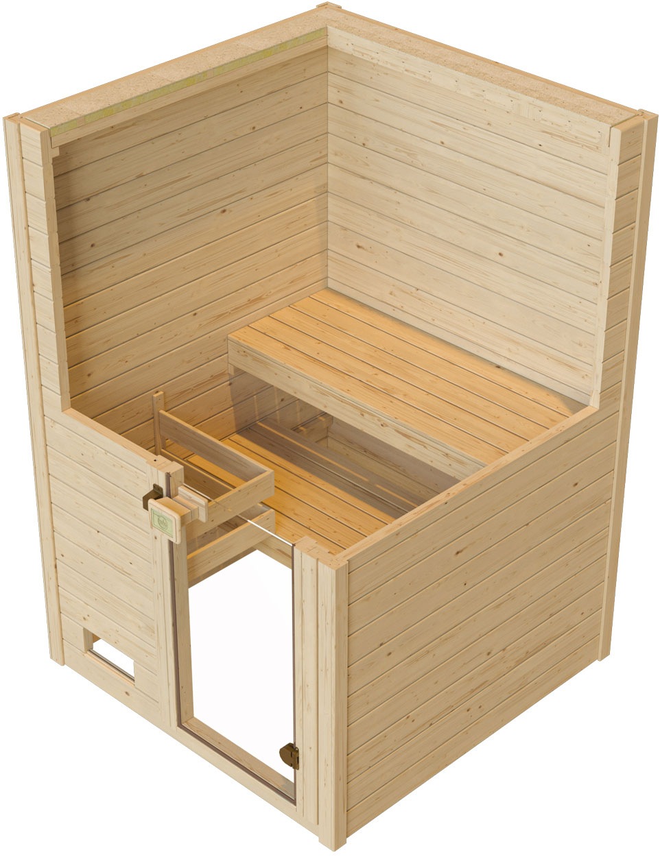 weka Sauna »Valida«, 4,5 kW-Ofen mit digitaler Steuerung