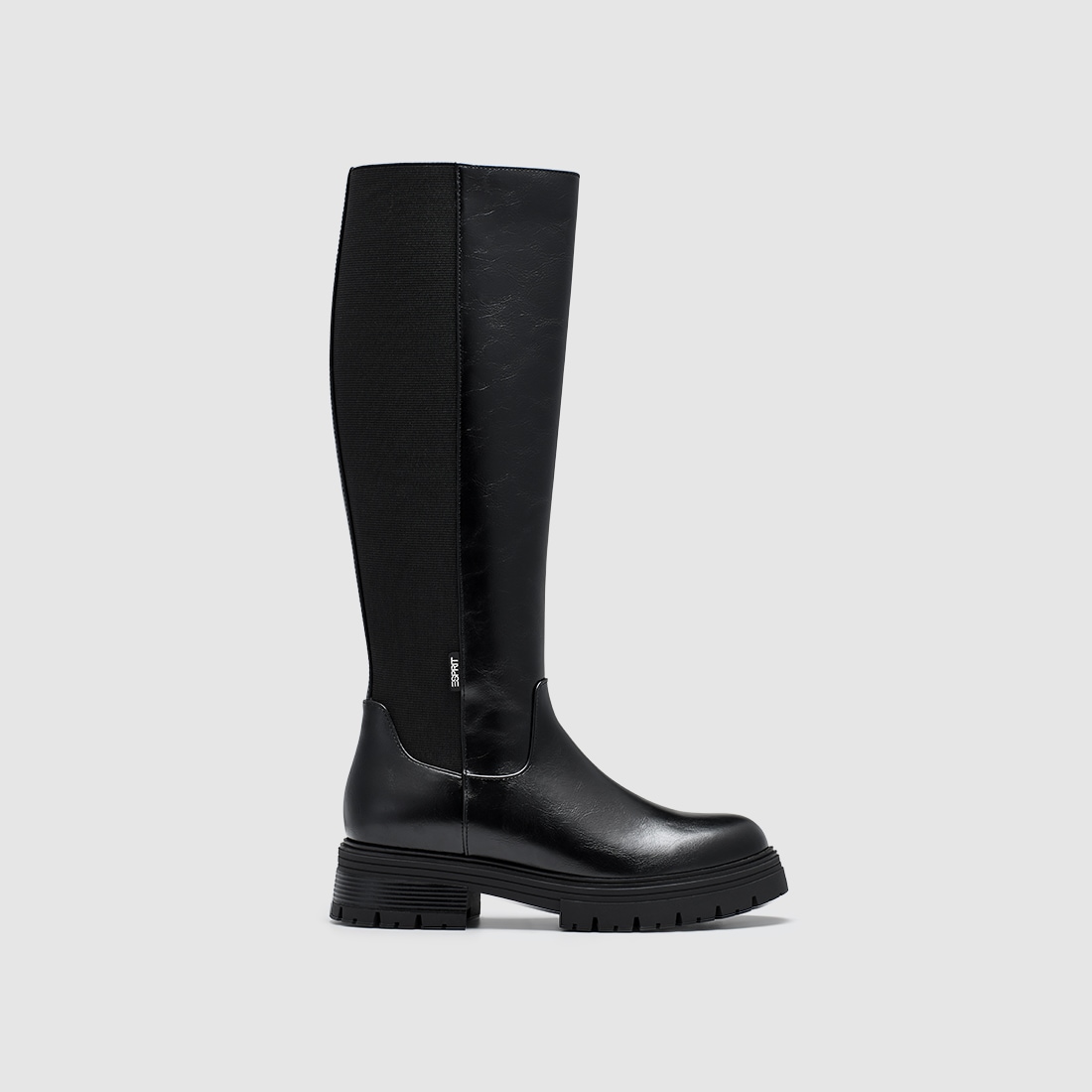 Esprit Stiefel »LILLI«  Langschaftstiefel mit Blockabsatz