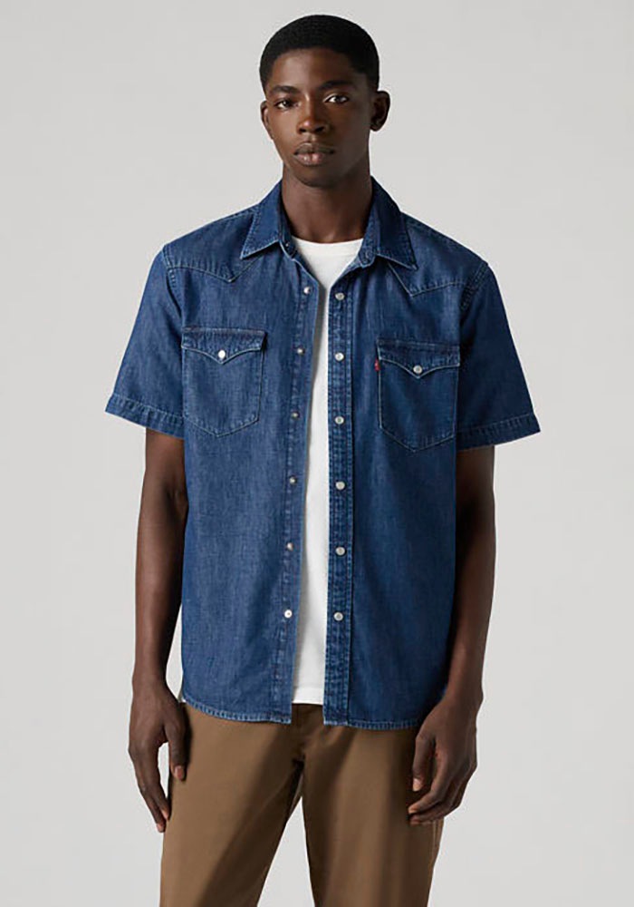 Levis Jeanshemd "SS CLASSIC WESTERN" mit Brusttaschen günstig online kaufen