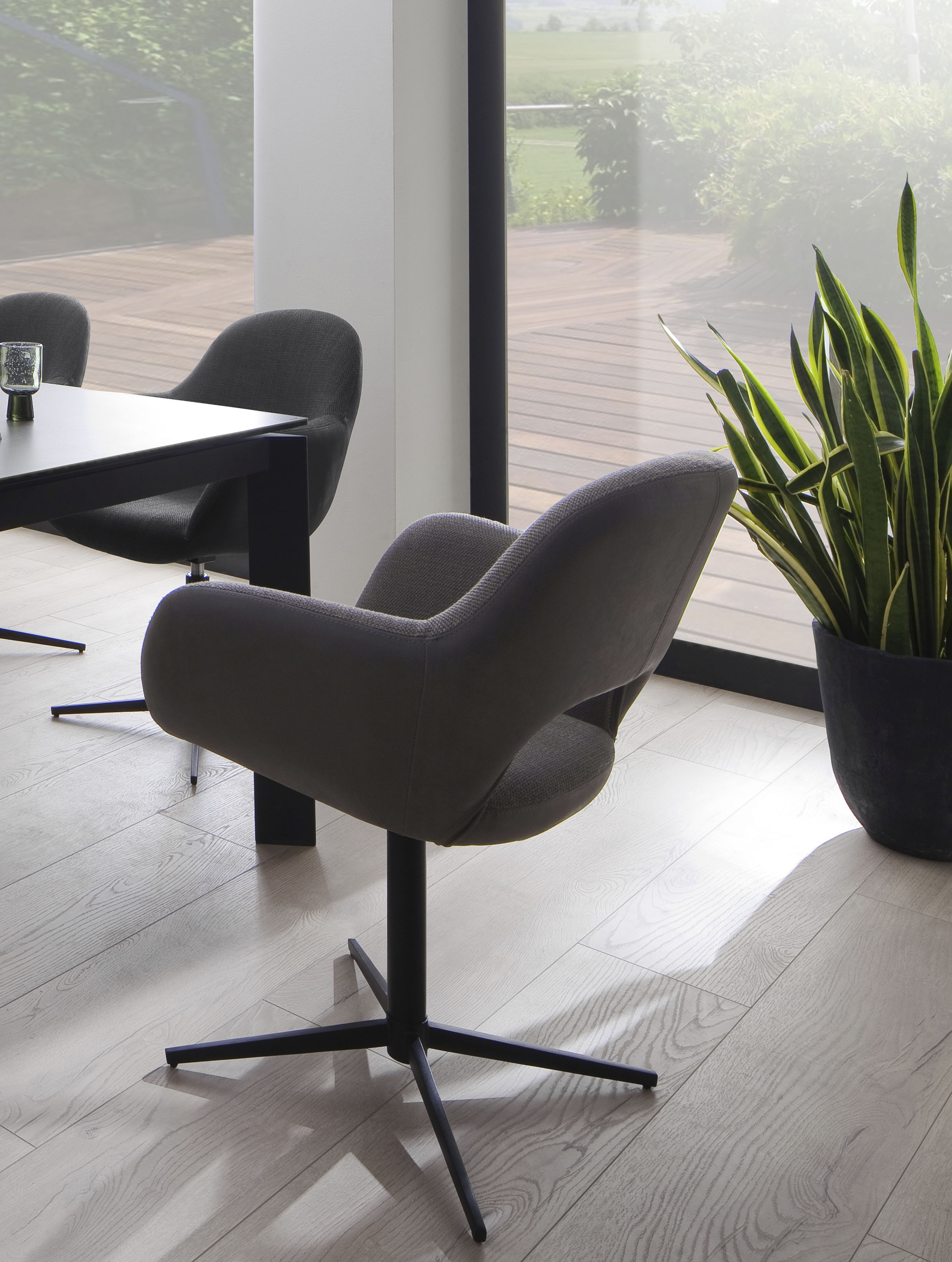MCA furniture Esszimmerstuhl »Denia«, 2 belastbar mit (Set), | 360°drehbar Stuhl Nivellierung, bis 2-er St., kaufen BAUR 120 Set, kg