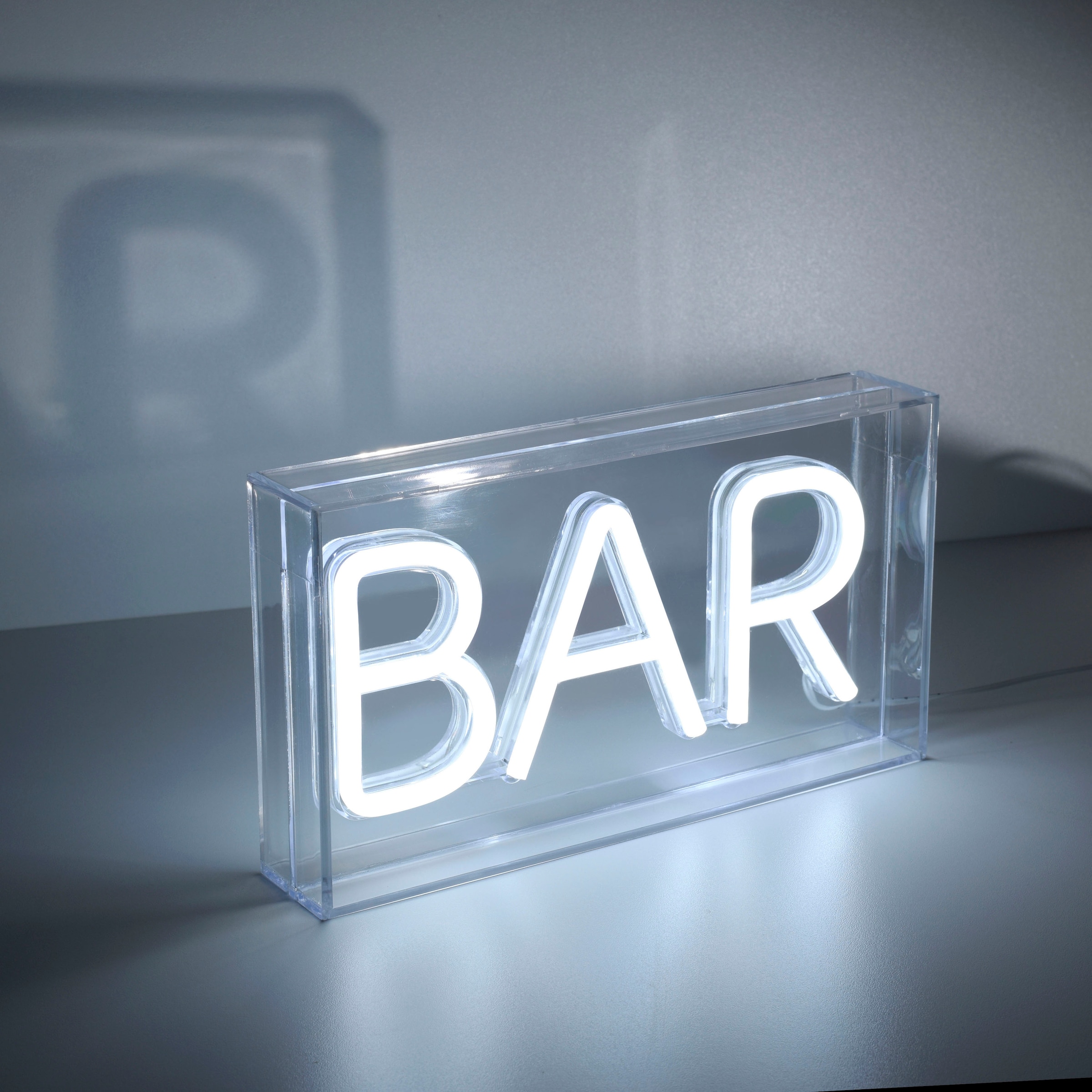 1 Wandleuchte LIGHT BAUR »NEON-BAR«, | flammig-flammig LED JUST