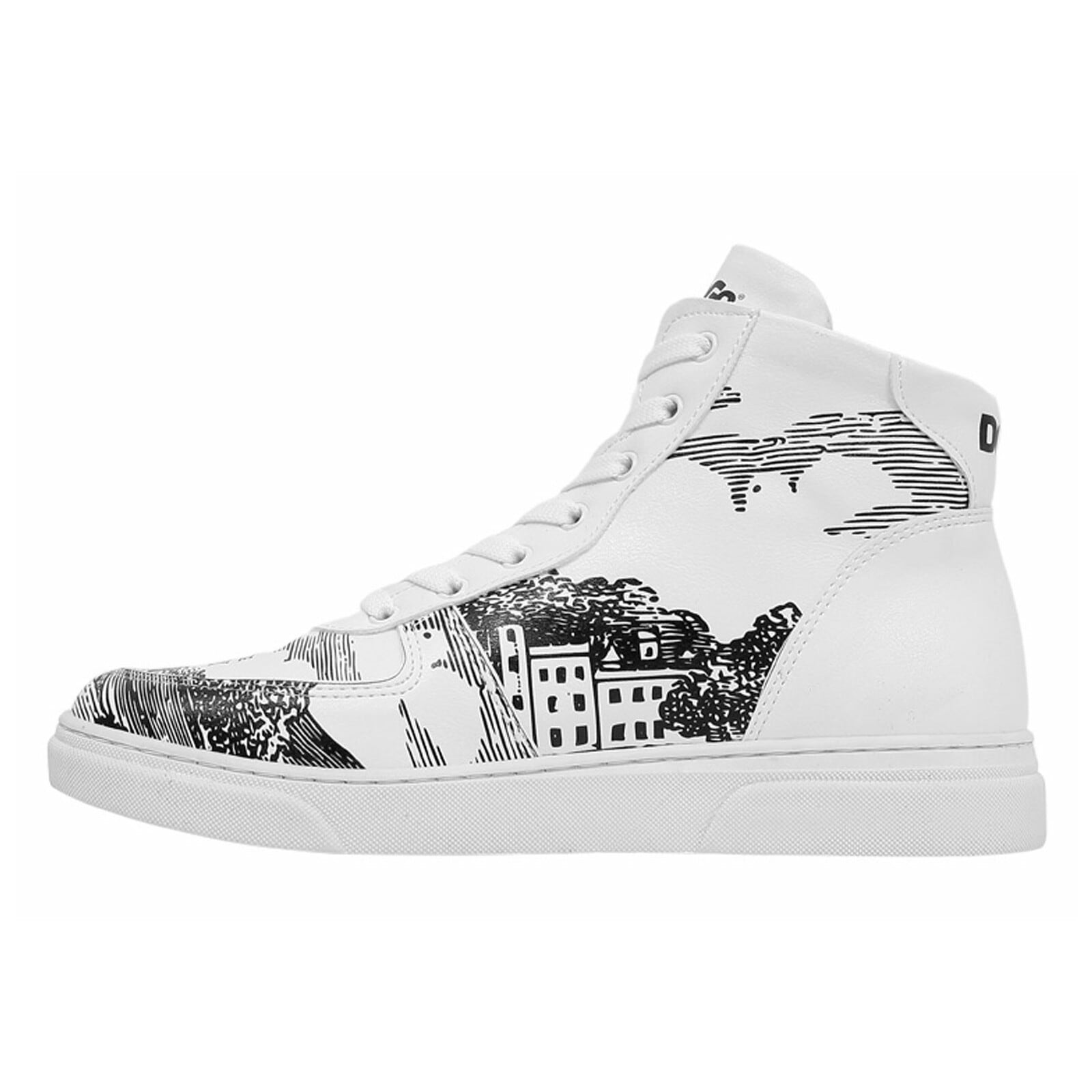 DOGO 1100000002199 "Ace Boots Trust Me Buddy Damen High Sneaker, Ace Boots Trust Me" Handgefertigt