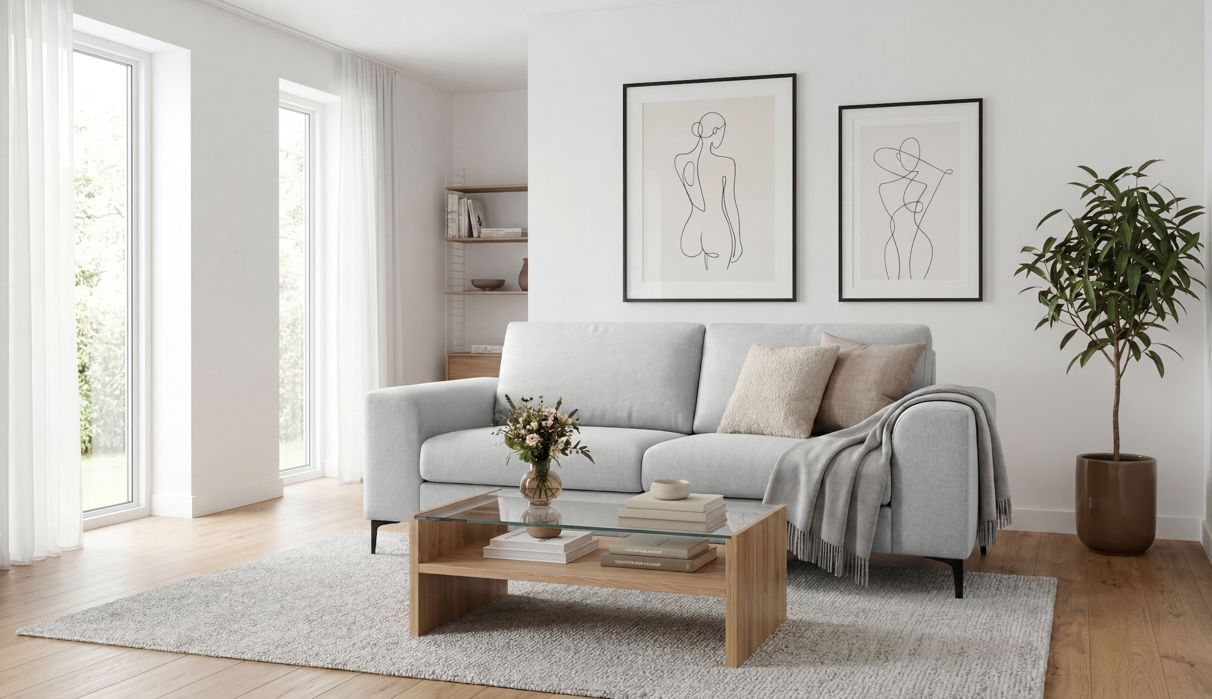 OTTO home 2,5-Sitzer »Henry, Kompaktsofa, Breite 214 cm« mit Metallbeinen, Wellenunterfederung, wasserabweisender Stoff