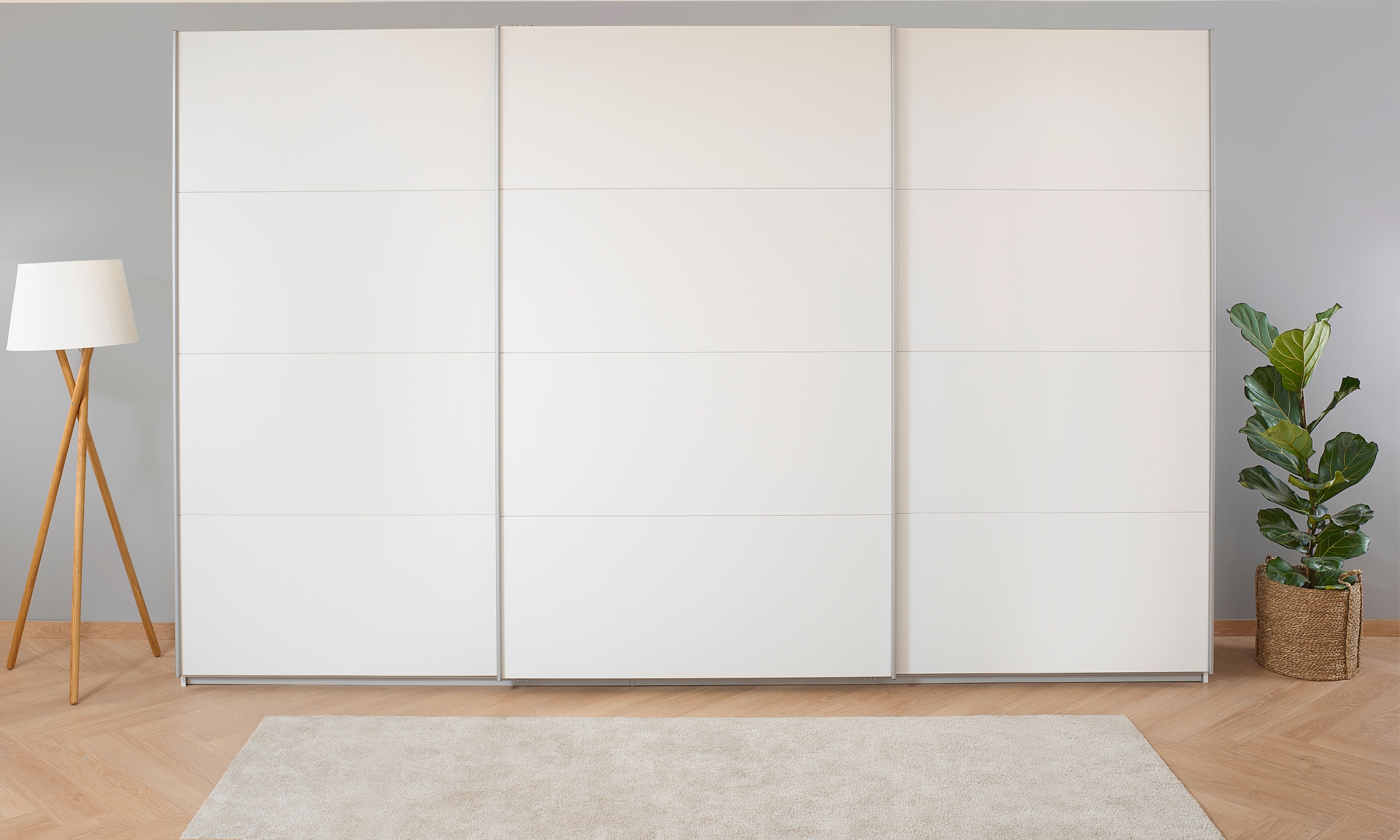 OTTO home Kleiderschrank "Mehrzweckschrank Aktenschrank Möbel Mietswohnung Schlafzimmer KOLUNA" 3 Ausstattungen BASIC/CLASSIC/PREMIUM (inkl. SOFT-CLOSE-FUNKTION), Breiten 203/271/315/360 cm Höhen 210/229 Dekor-Front MADE IN GERMANY