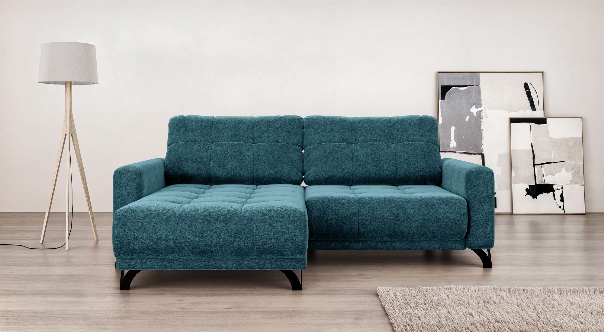 INOSIGN Ecksofa "FAIRVIEW mit verstellbaren Rückenlehne, Maße B/T/H: 234/17 günstig online kaufen
