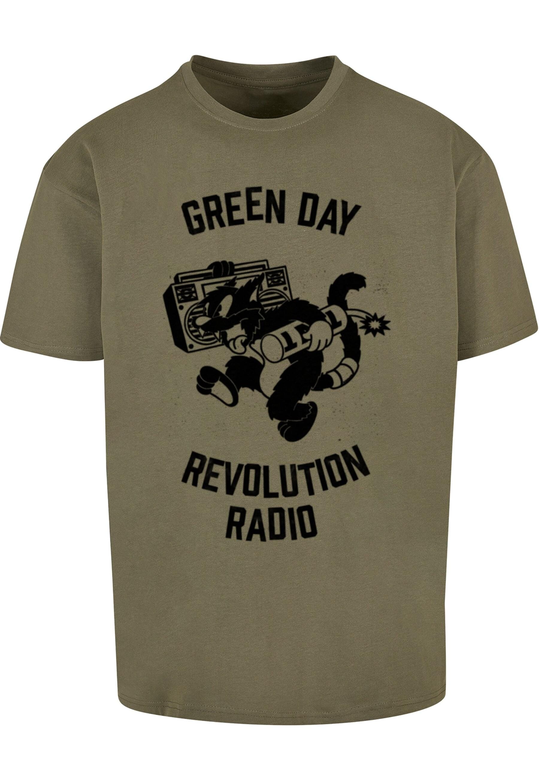 Merchcode T-Shirt "Merchcode Green Day Revolution Radio Oversize Tee" 1 Stk günstig online kaufen