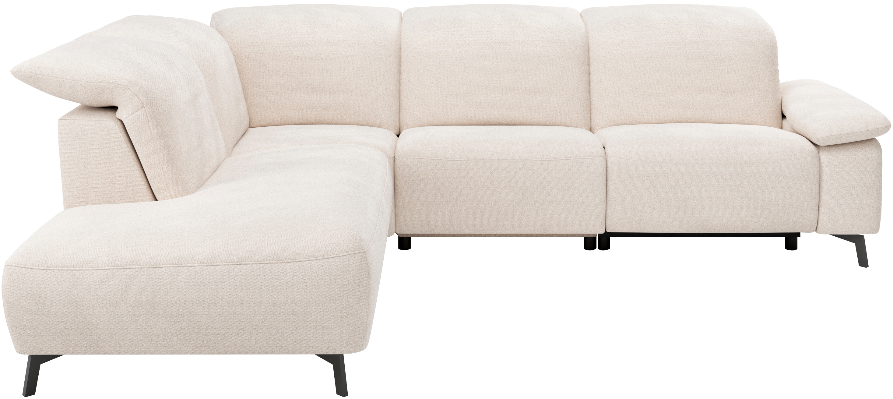 Musterring Ecksofa "MR 370, intelligenter Komfort im modernen Design" Optionale Relaxfunktion, flexible Kopfteile & klappbare Armlehnen