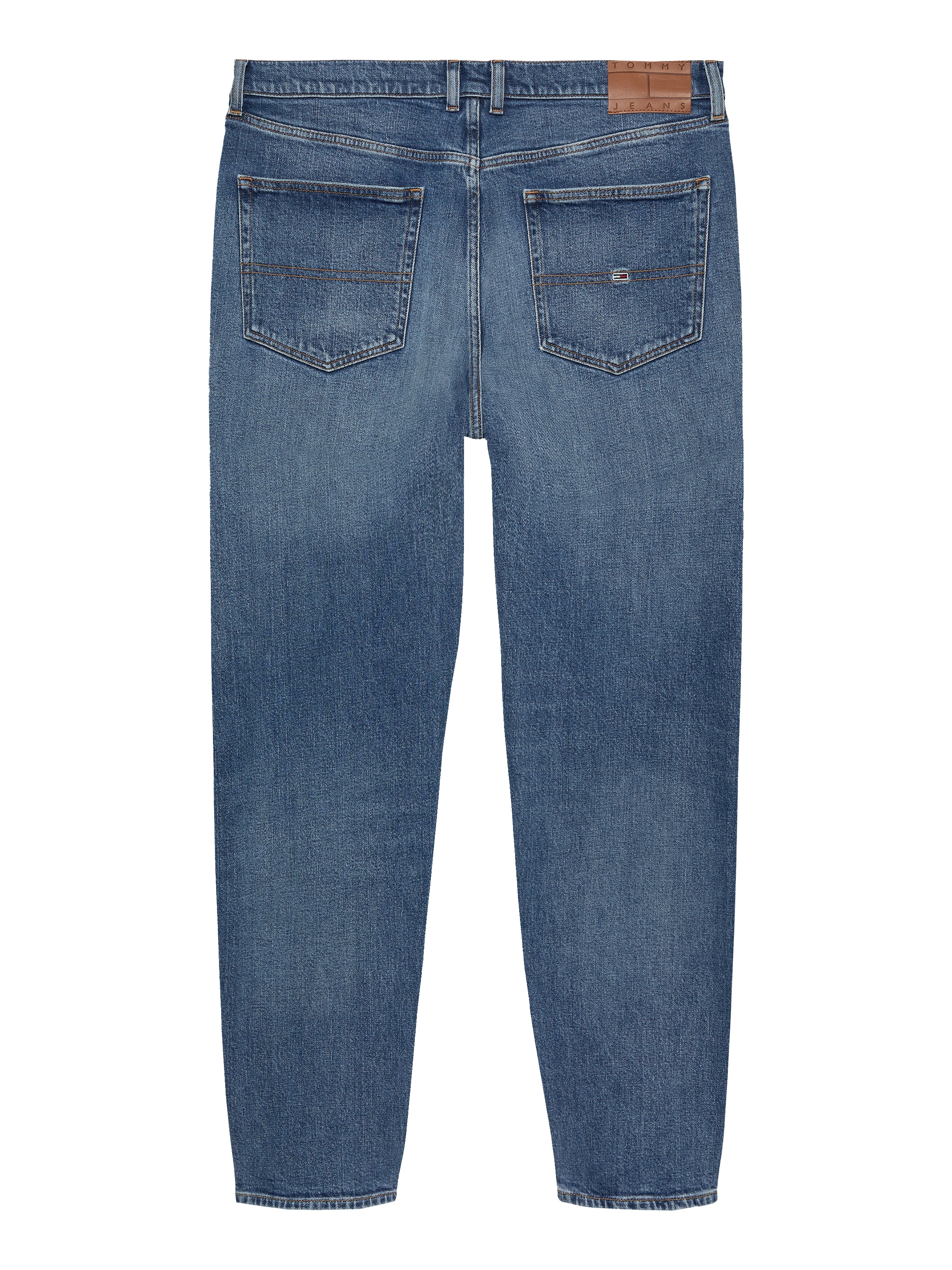 Tommy Jeans Gerade Jeans »Isaac Relaxed Tapered«, Mit Gürtelschlaufen