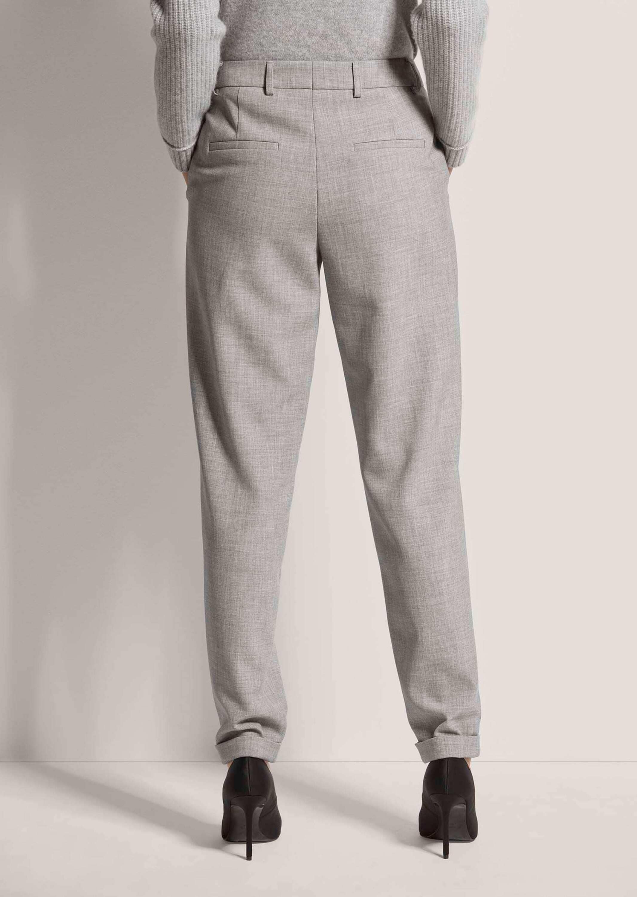 MADELEINE Bundfaltenhose »Hose Bundfaltenhose mit Saumaufschlag«
