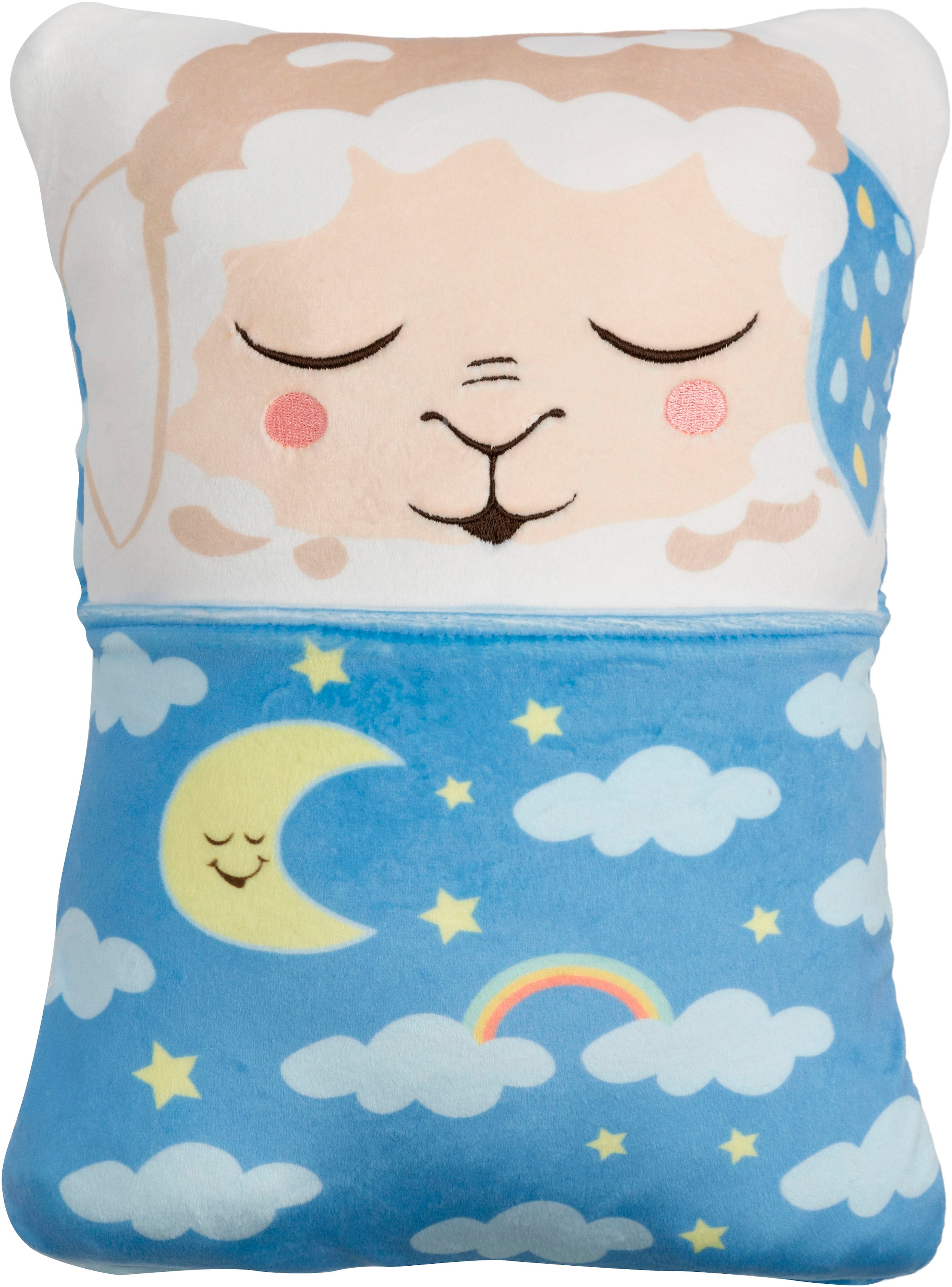 Nici Kuscheltier »Cosidoos, Schaf mit Wendefunktion 30x20 cm«, enthält recyceltes Material (Global Recycled Standard)