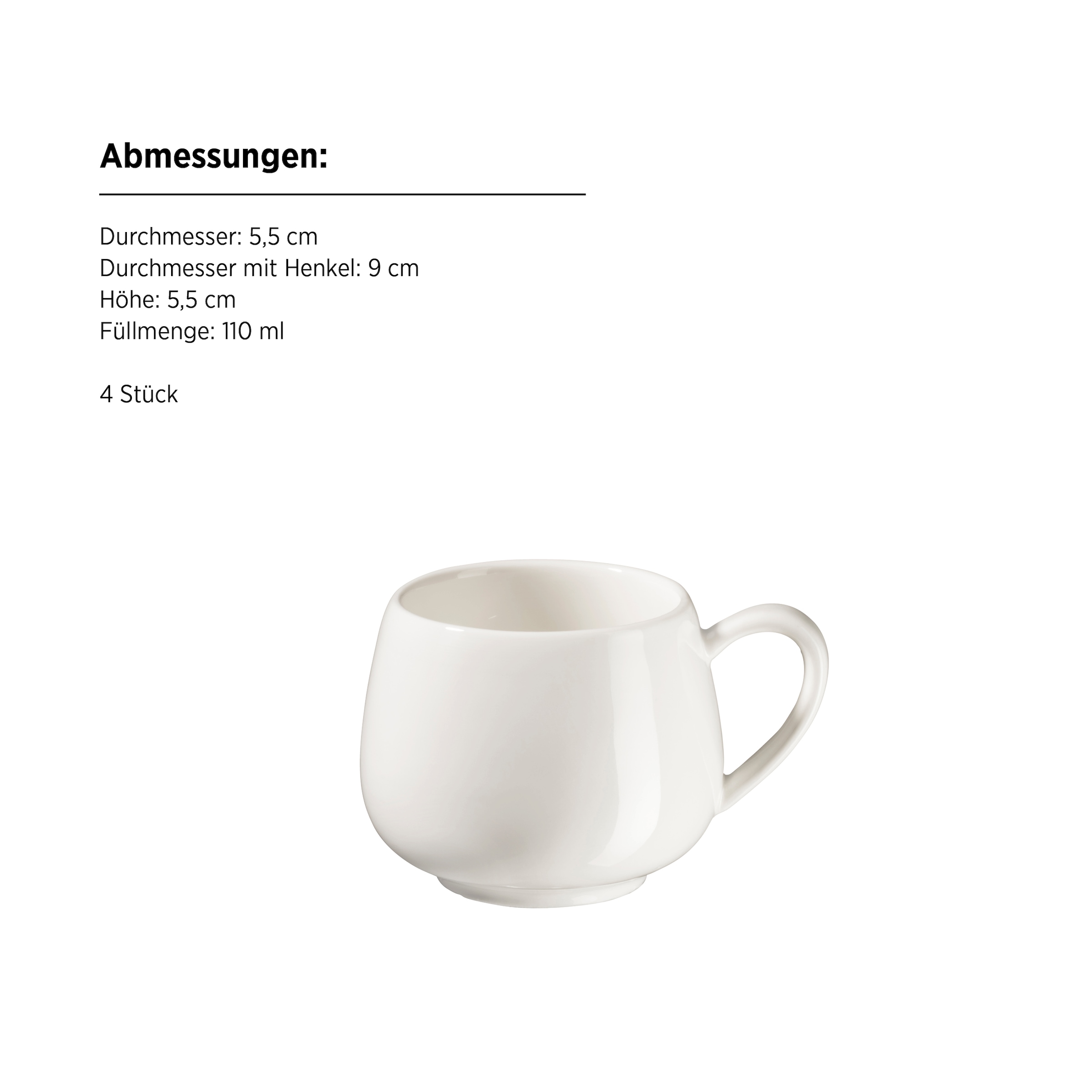 MÄSER Espressotasse »Taya«