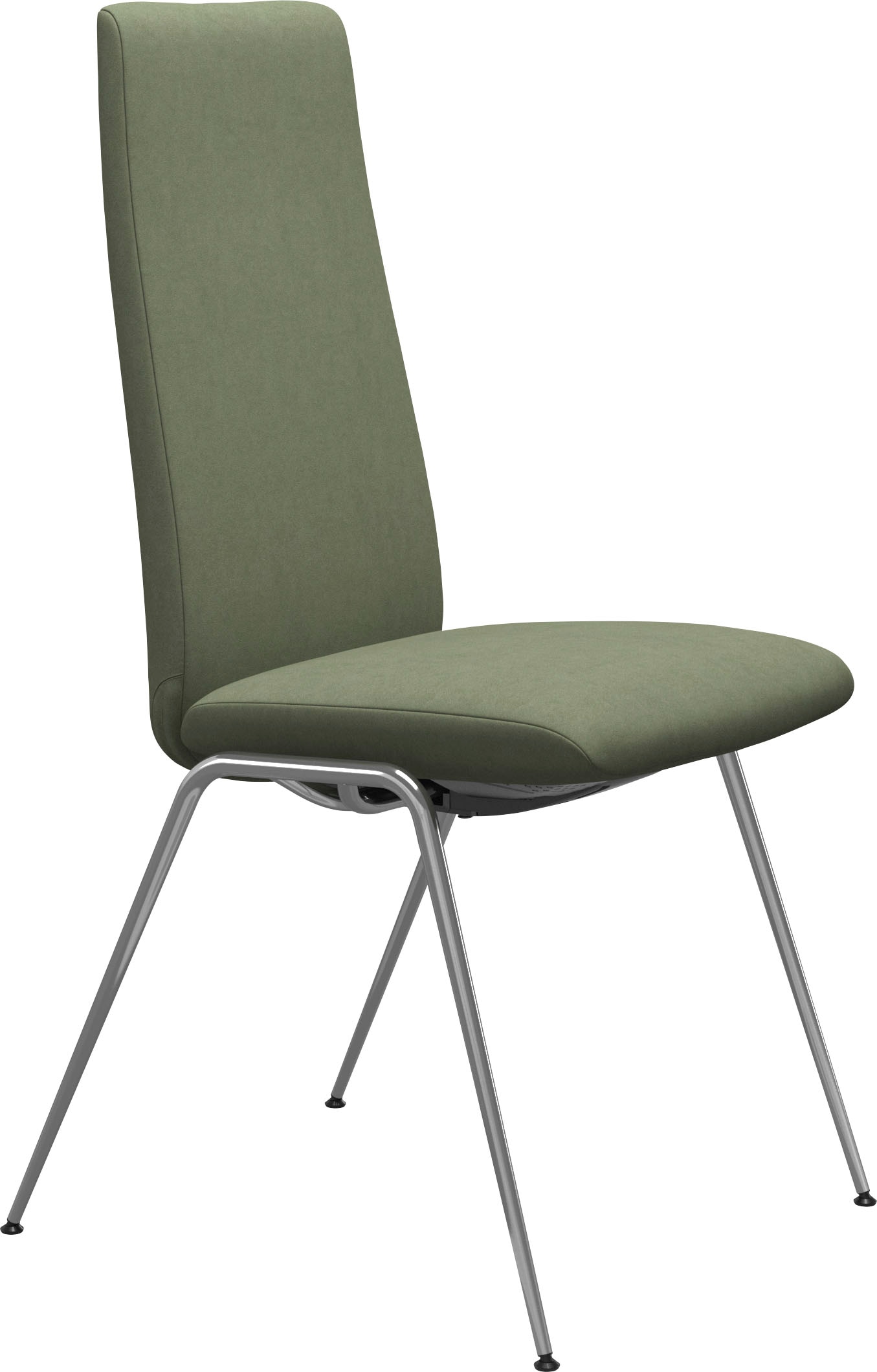 Stressless Polsterstuhl "Laurel" () High Back, Größe M, mit Beinen aus Stahl in Chrom glänzend