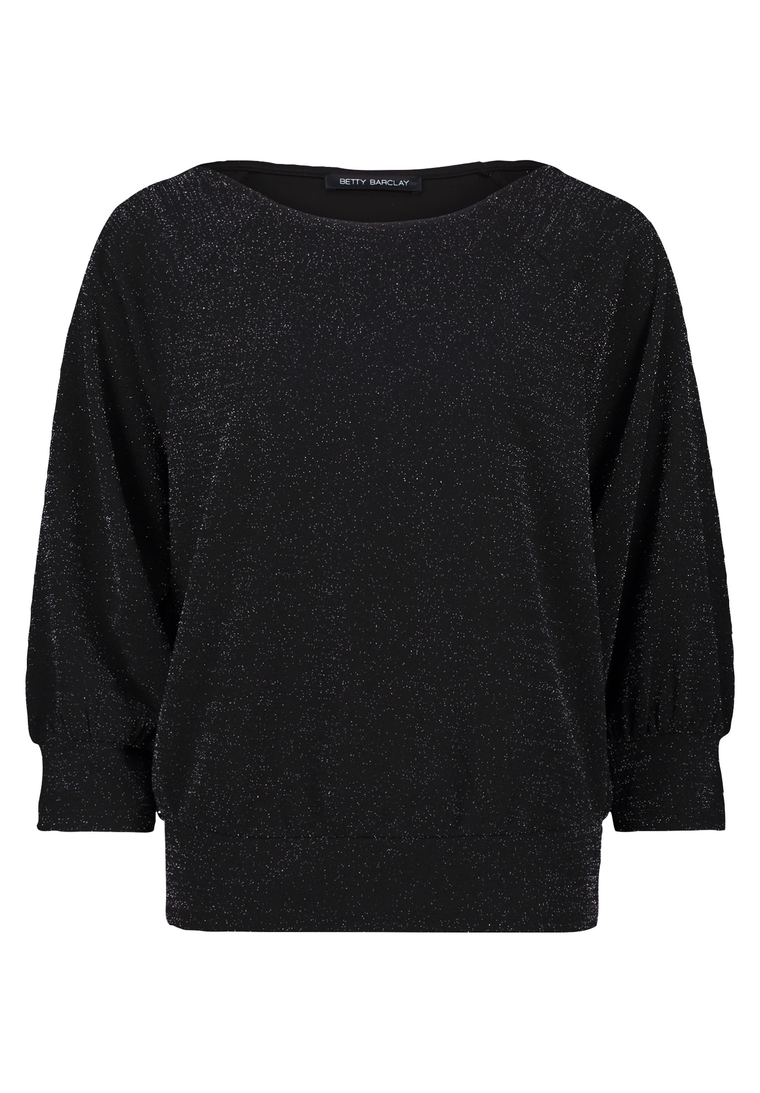 Betty Barclay 3/4-Arm-Shirt "Damen Oversize-Shirt im Glitzer-Look" 1 Stk. t günstig online kaufen