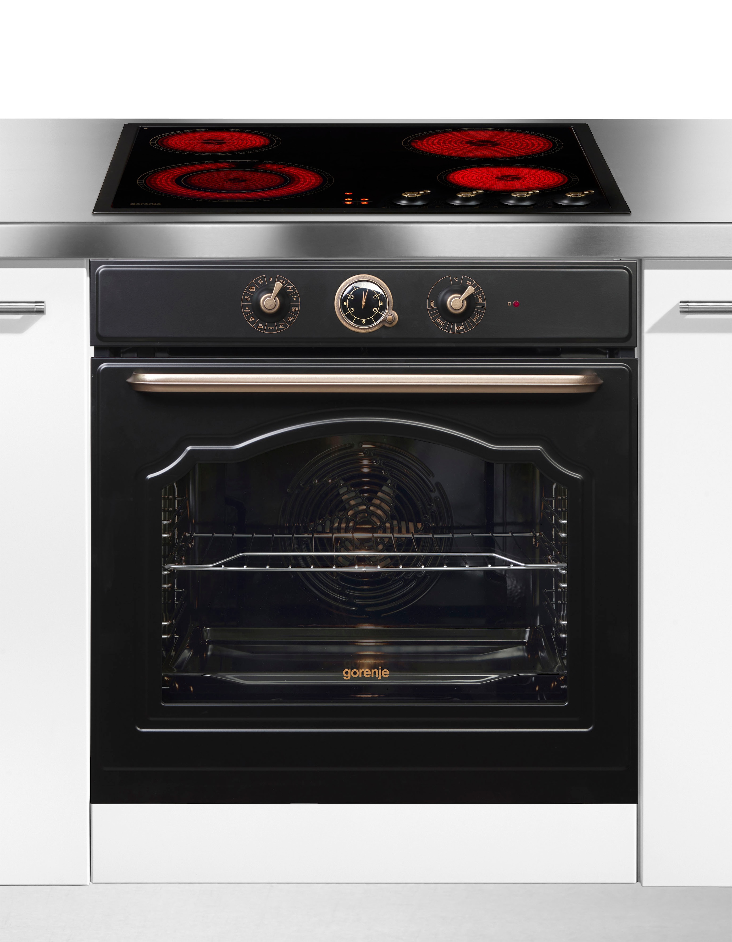 GORENJE Backofen-Set »BOS67371CLB«, ecoClean, AirFry-Funktion