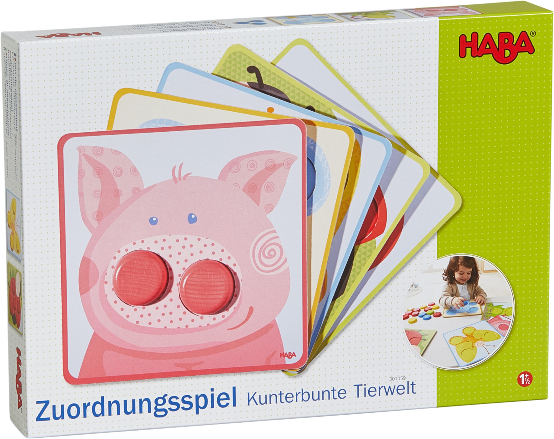 Haba Spiel »Kunterbunte Tierwelt«, Made in Germany