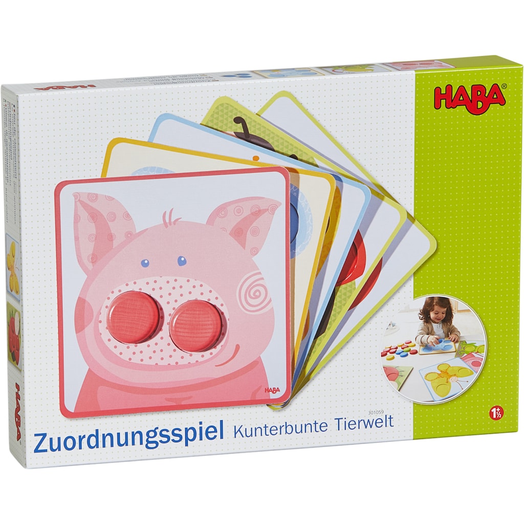 Haba Spiel »Kunterbunte Tierwelt«