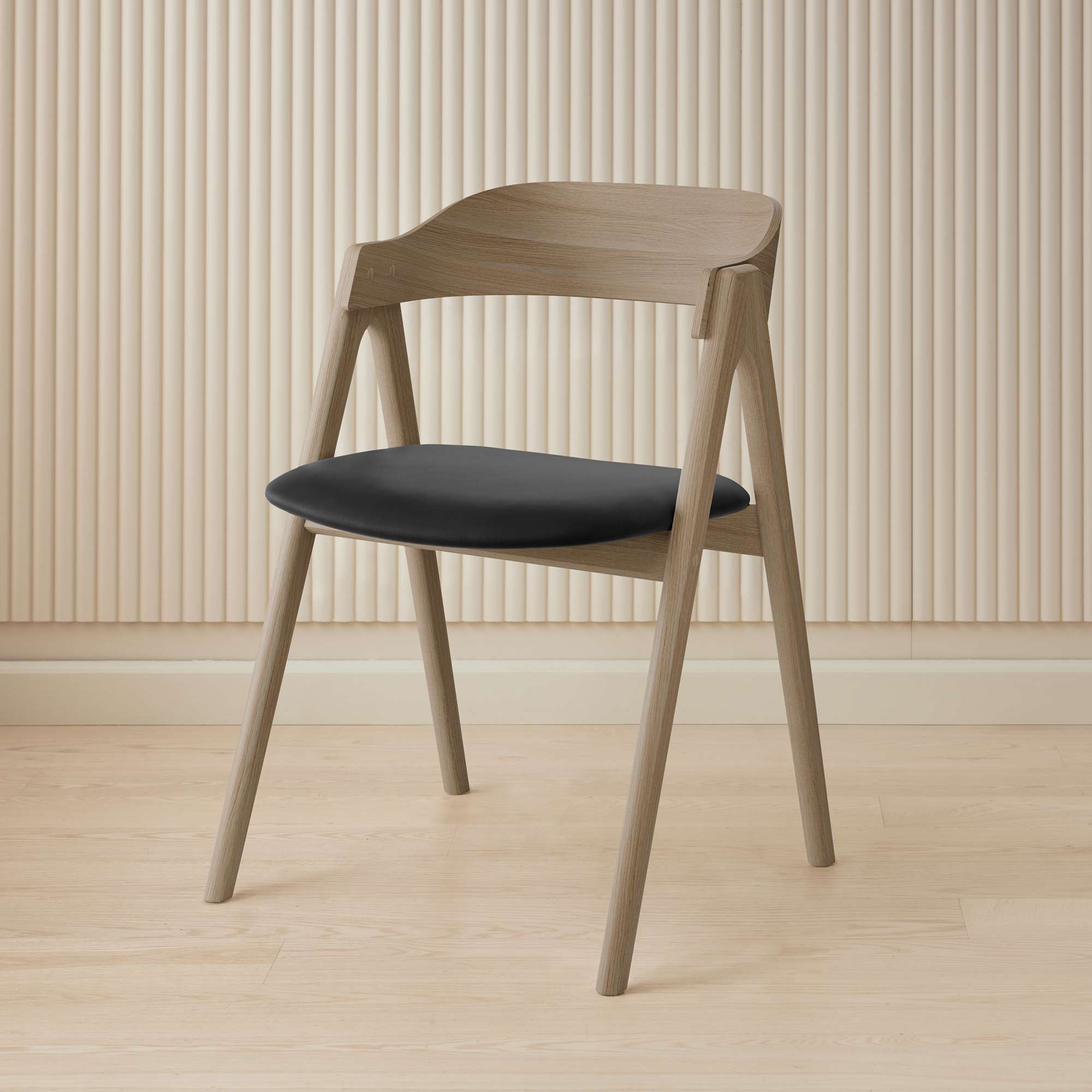 Hammel Furniture Stuhl "Mette by Hammel" () 1 Stk.Massivholz, gepolsterte Sitzfläche, versch. Farbvarianten