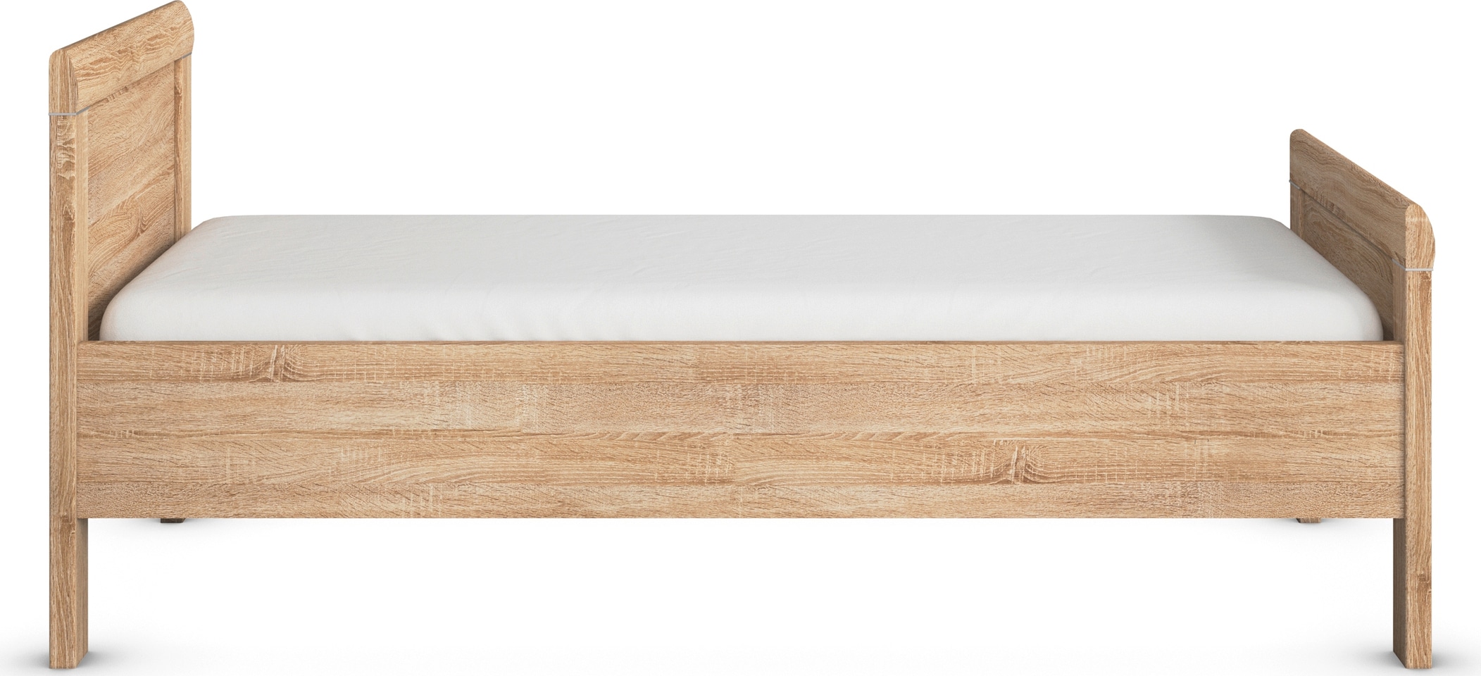 rauch Bett »Bett Einzelbett Stollenbett EVELYN« in Komforthöhe aus Holzwerkstoff in elegantem Stil MADE IN GERMANY