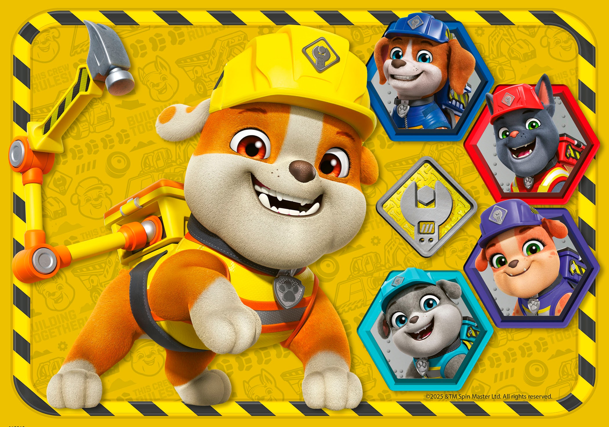 Ravensburger Puzzle »Paw Patrol, Bulldoge Rubble und sein Team«, Made in Europe