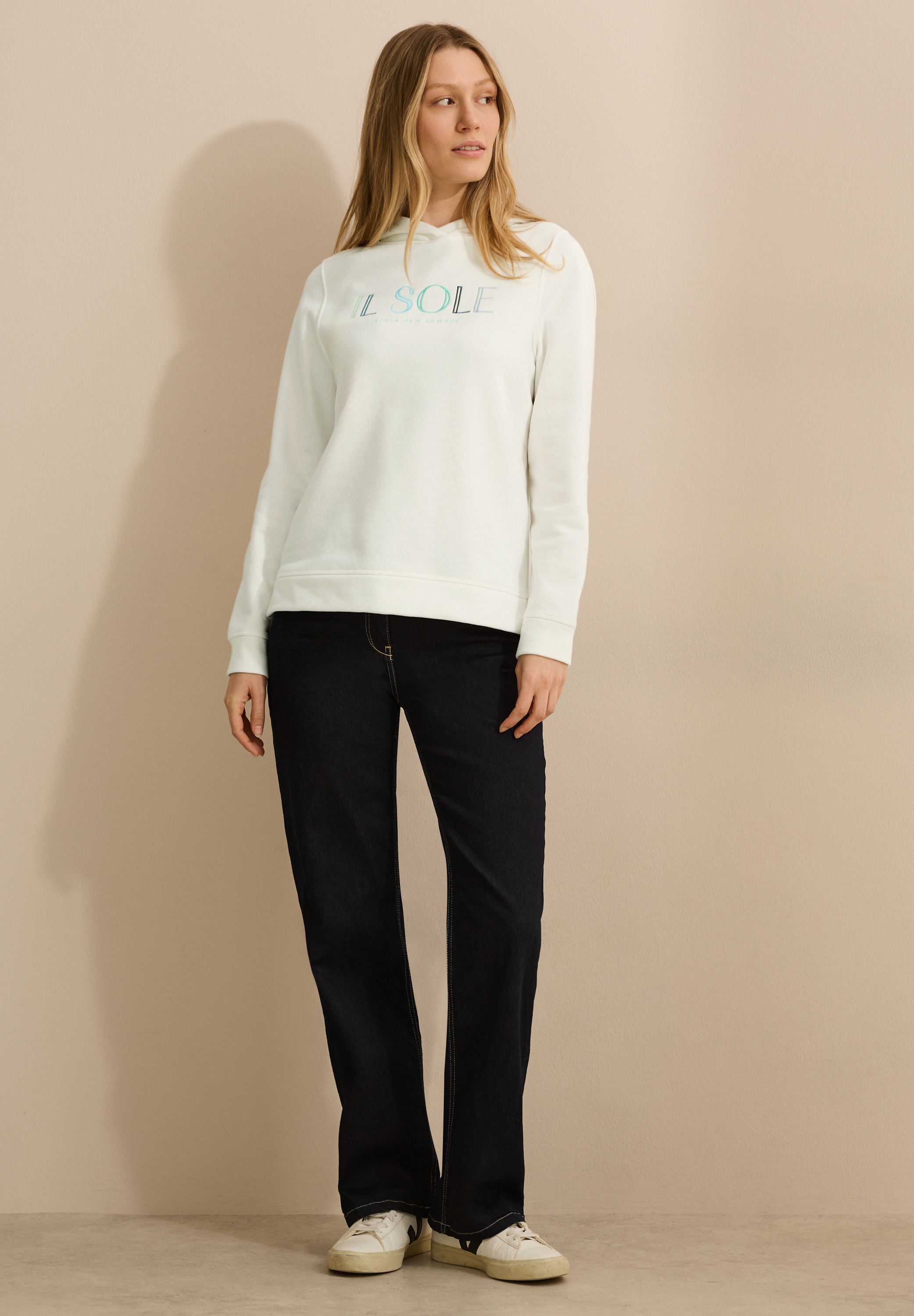 Cecil Sweatshirt, im soften Baumwoll-Mix