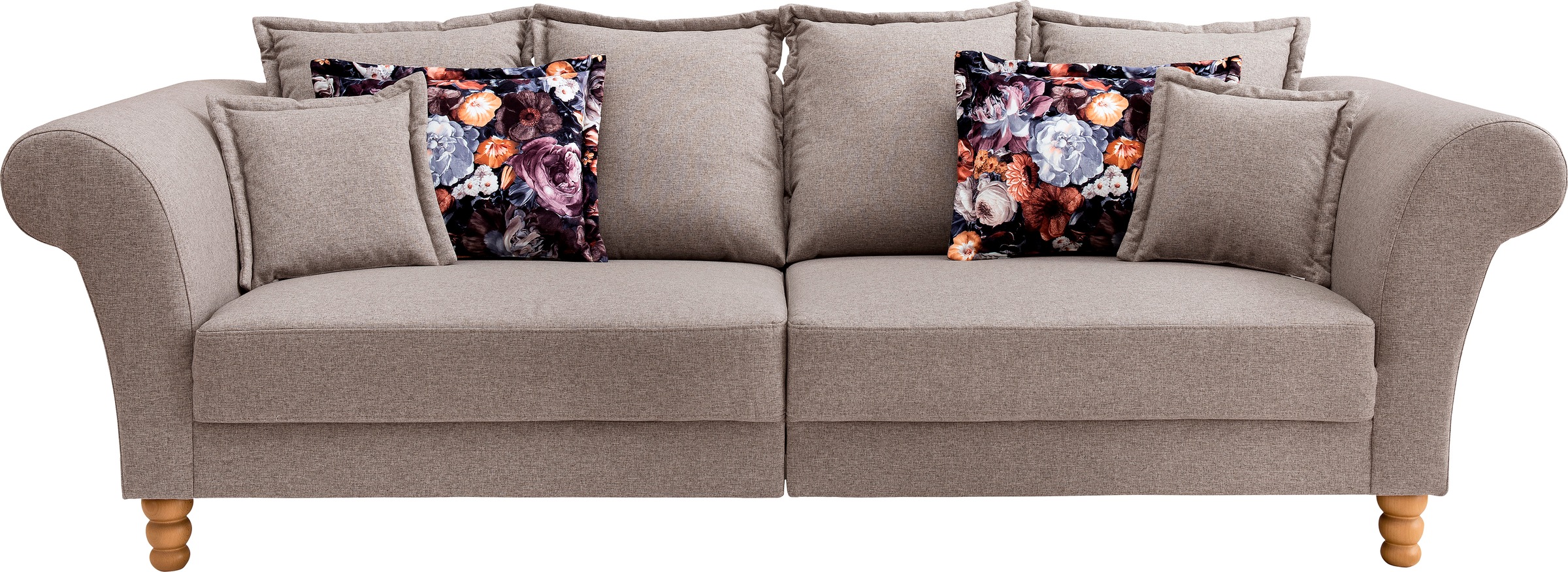 Home affaire Big-Sofa "Tassilo Mega Sofa mit viel Platz, bequem durch Kalts günstig online kaufen