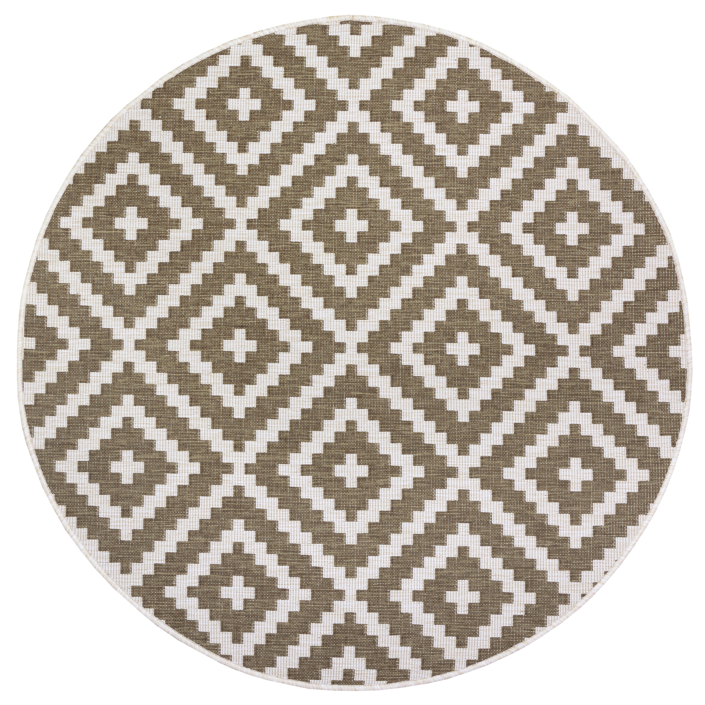 my home Teppich "Ronda Wendeteppich" rund 5 mm Höhe Sisal-Optik, Flachgeweb günstig online kaufen
