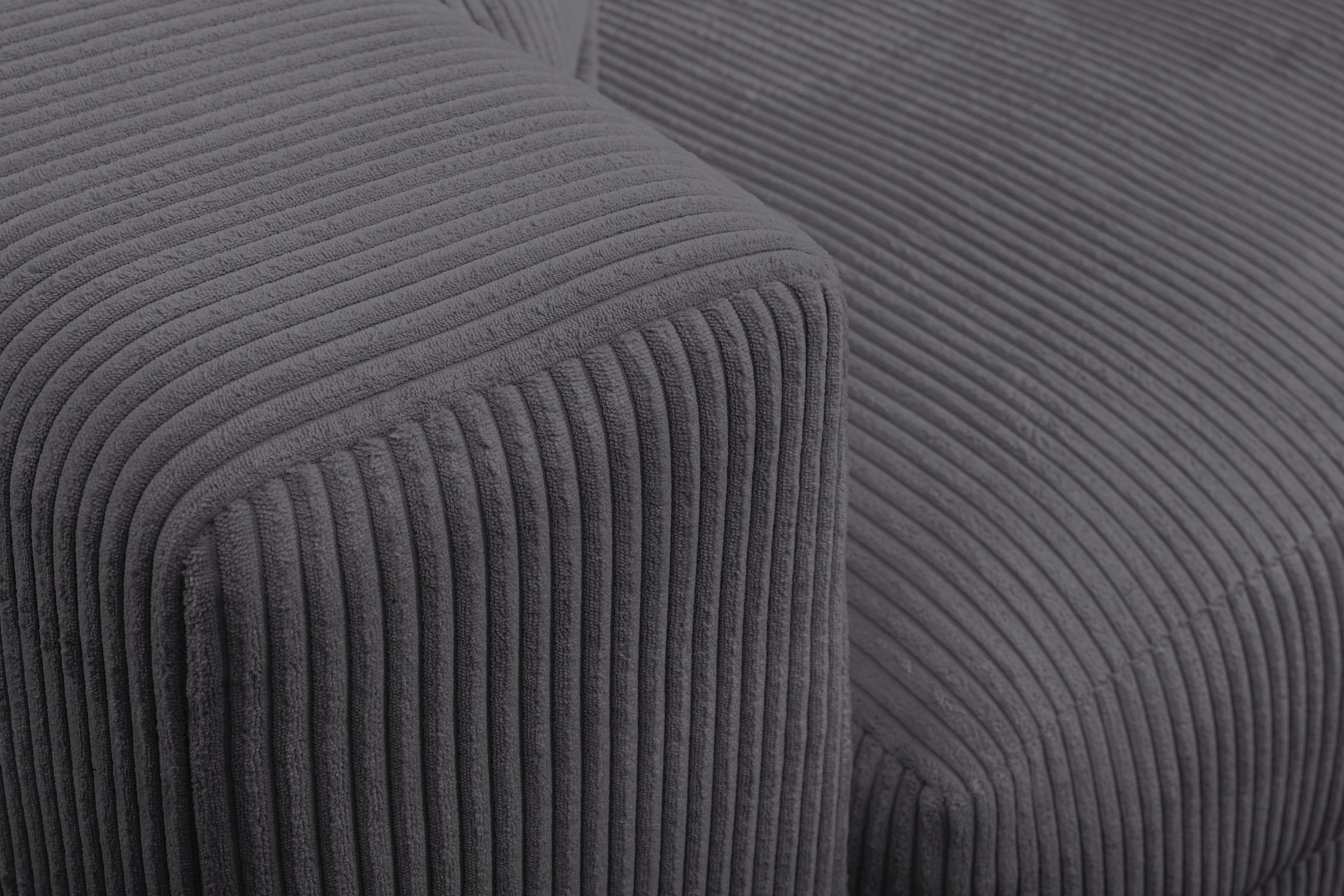 WERK2 Ecksofa »Eldorado L-Form«, Design Ecksofa, besonders weicher Sitzkomfort, extra breite Ottomane