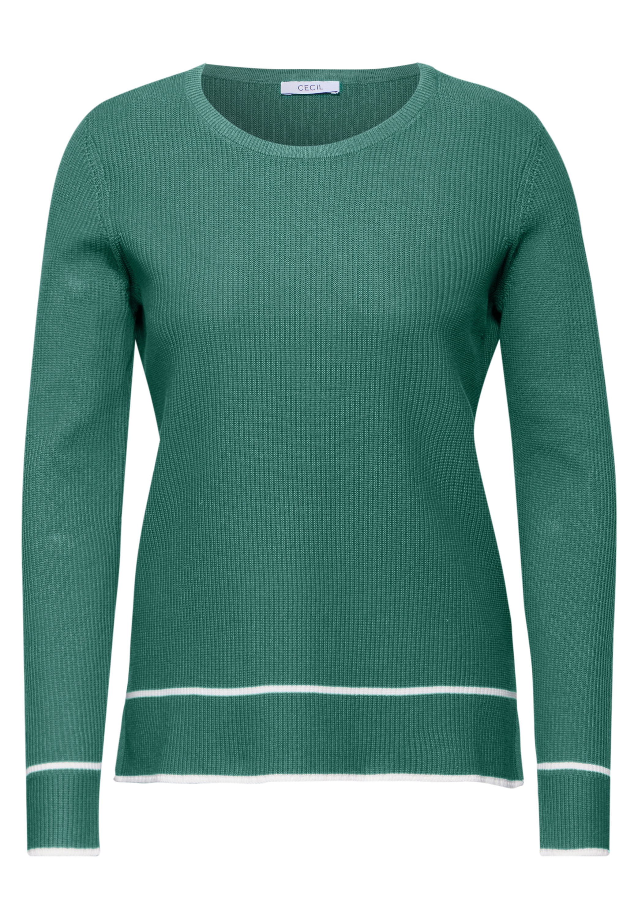 STREET ONE Strickpullover, aus Feinstrick