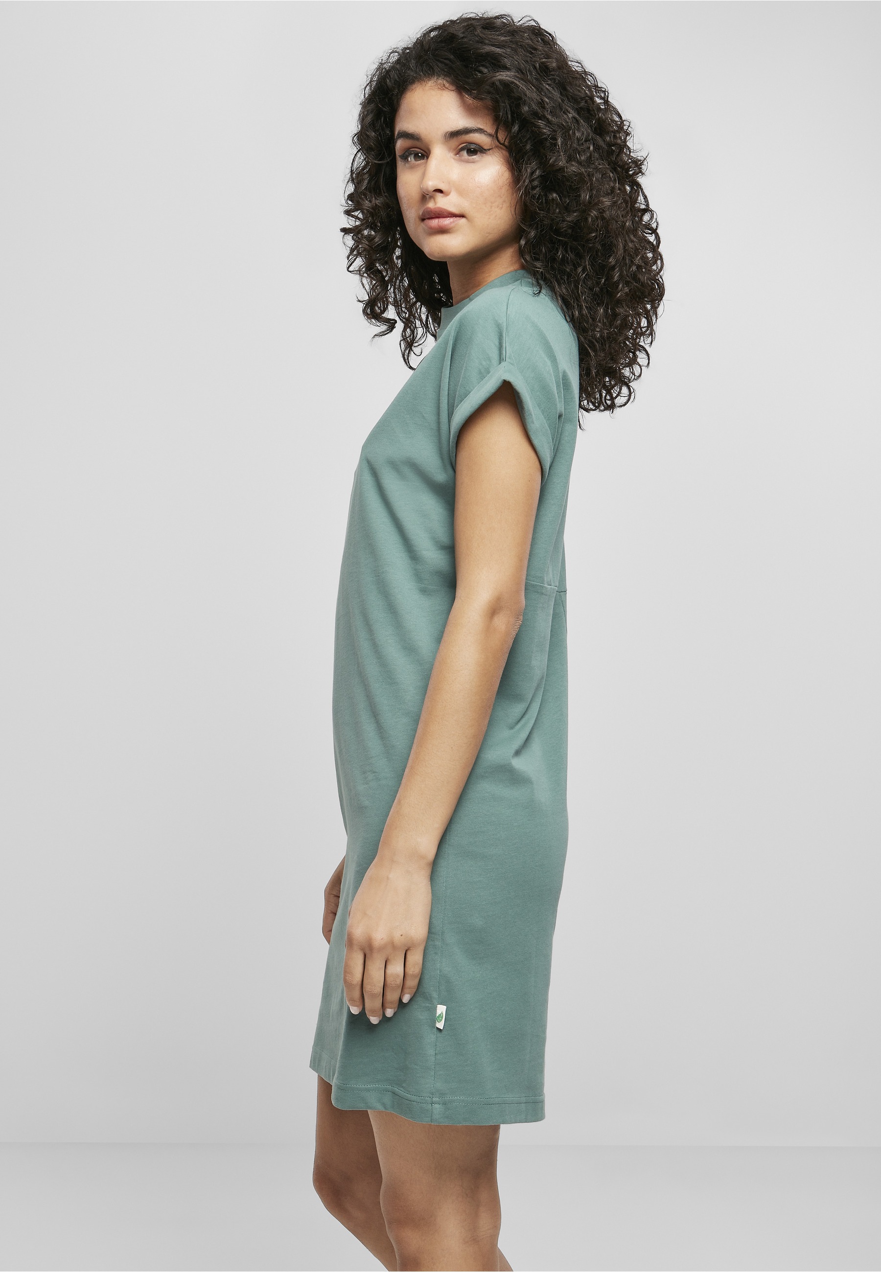 URBAN CLASSICS Shirtkleid »Urban Classics Damen« 1 Stk. tlg.