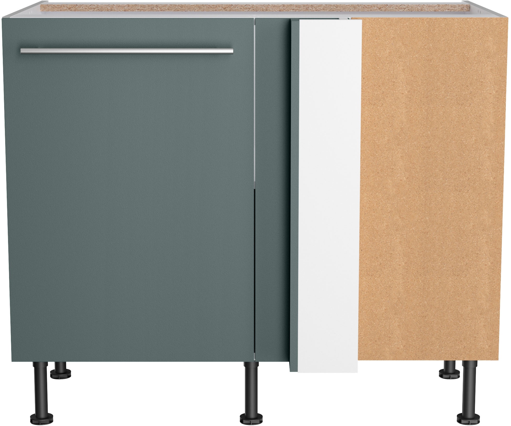 KOCHSTATION Eckunterschrank "KS-Bern2", Breite 100 x 65 cm, Lösung für Gesc günstig online kaufen