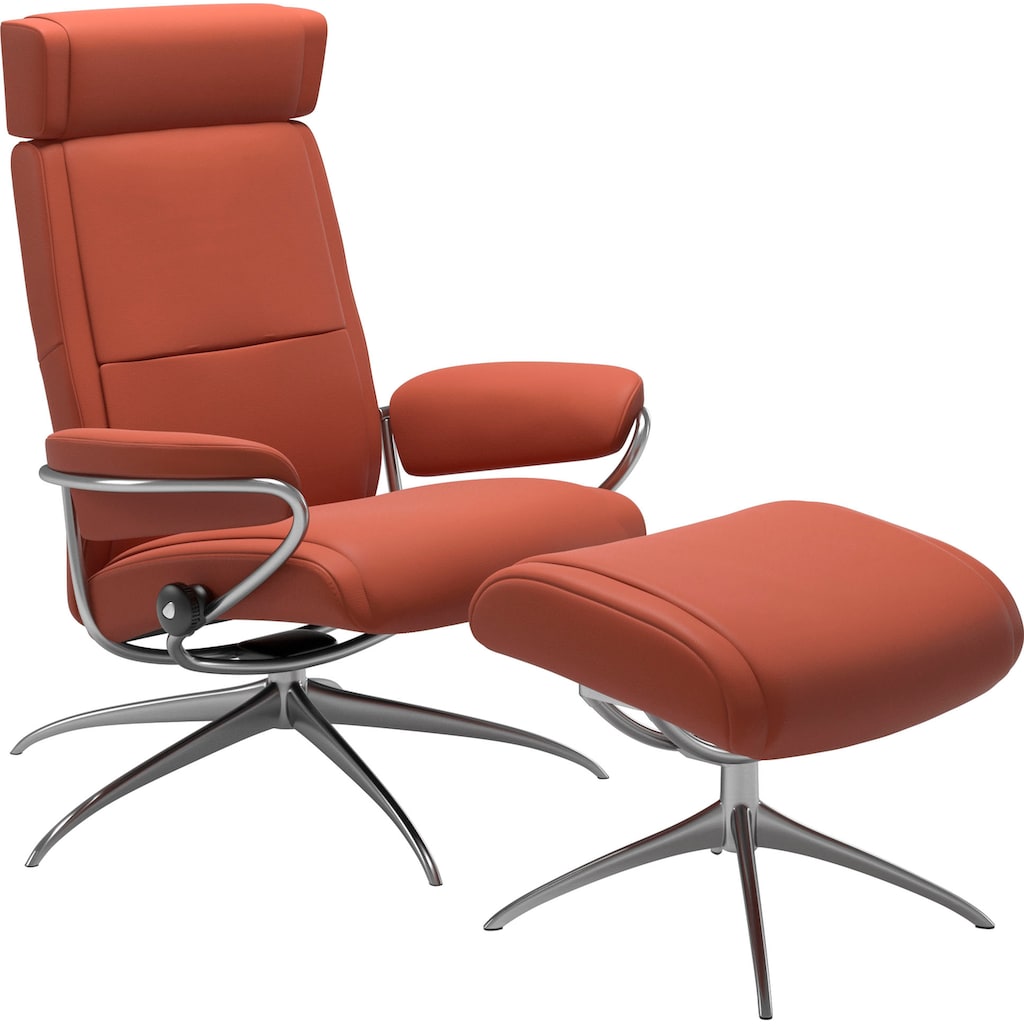 Stressless® Relaxsessel »Paris«, (Set, Relaxsessel mit Hocker)