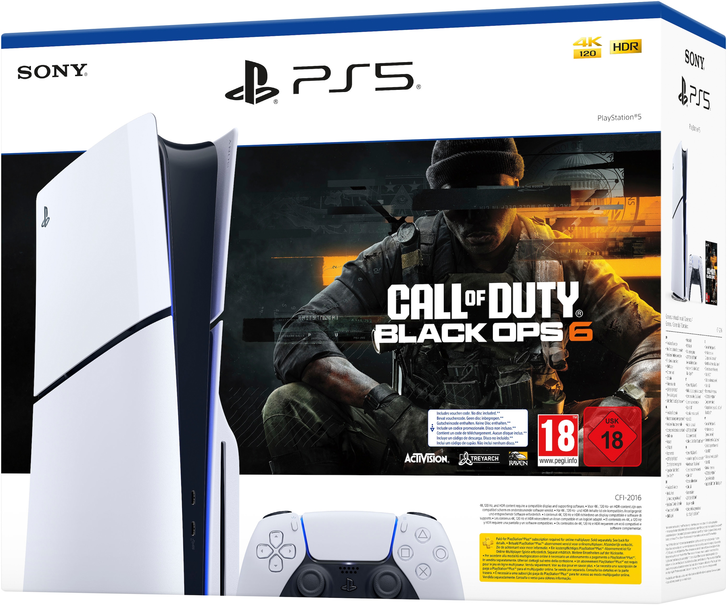 PlayStation 5 Konsolen-Set »PS5 Disk Call of Duty: Black Ops 6 Bundle«