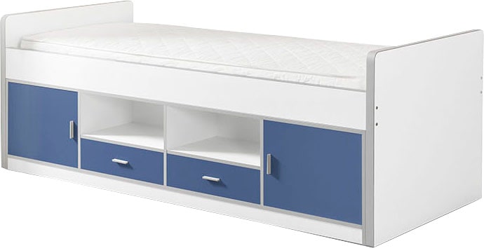 Vipack Einzelbett »Bonny«, mit Komfort Liegehöhe, Stauraum unter dem Bett, Liegefläche 90x200 cm