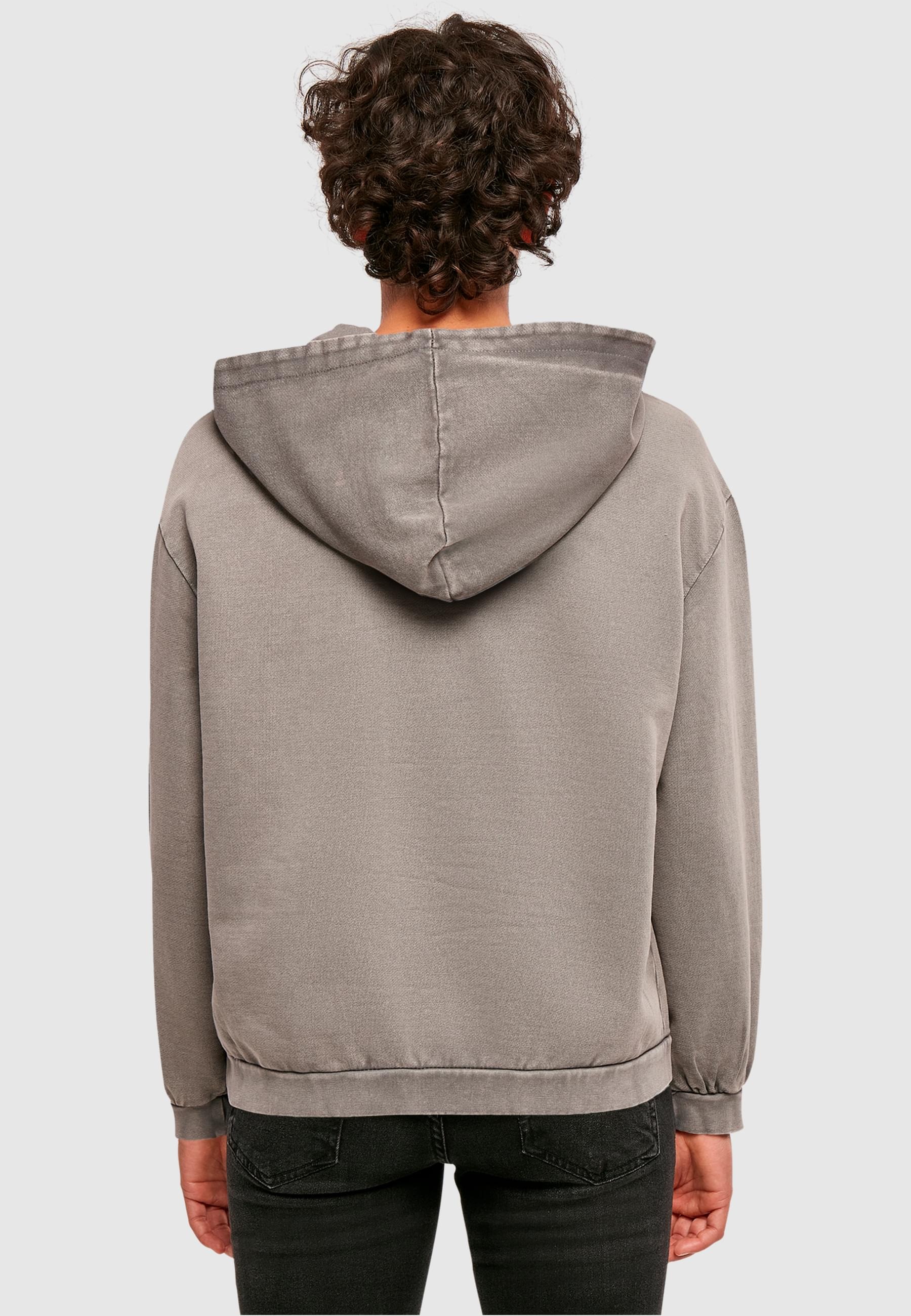 Merchcode Kapuzenpullover »Merchcode Damen Ladies Life Acid Washed Oversized Hoodie«, (1 tlg.)