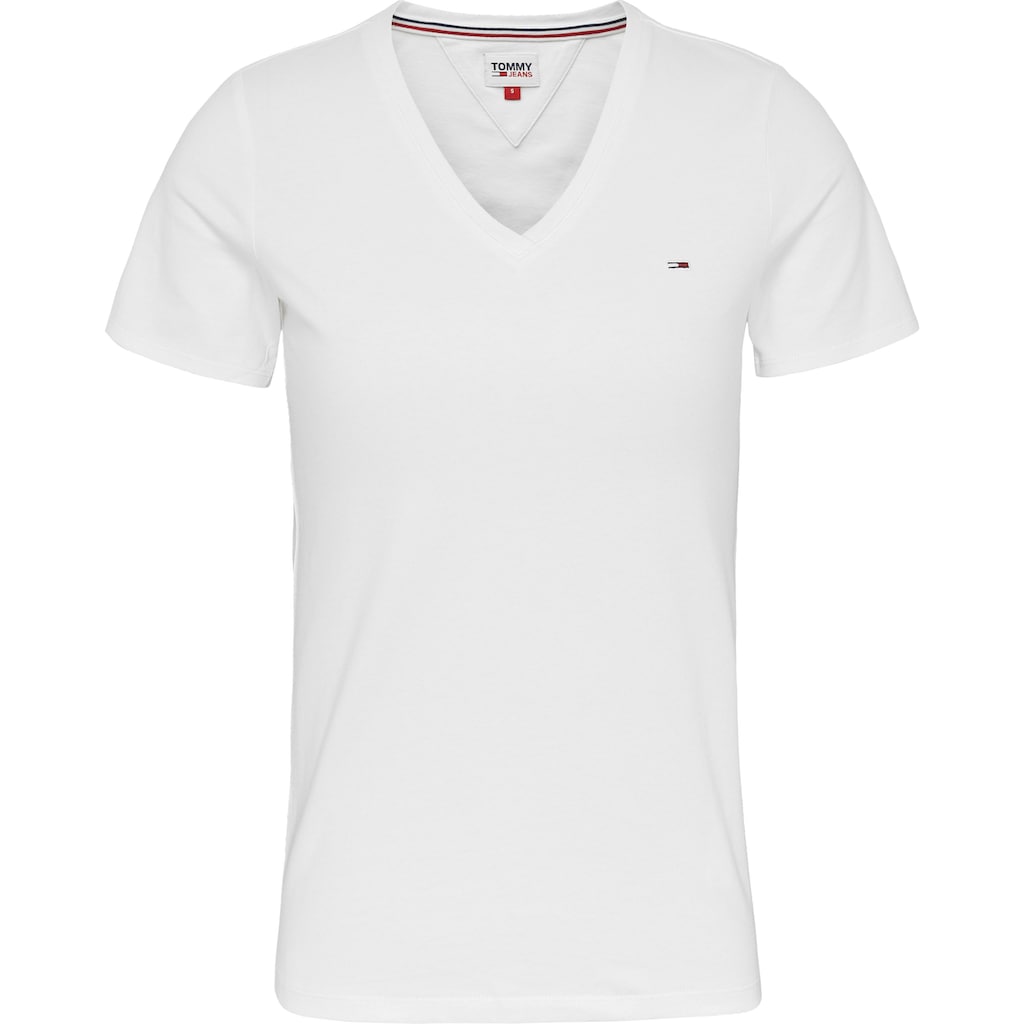 Tommy Jeans V-Shirt »TJW SKINNY STRETCH V NECK«