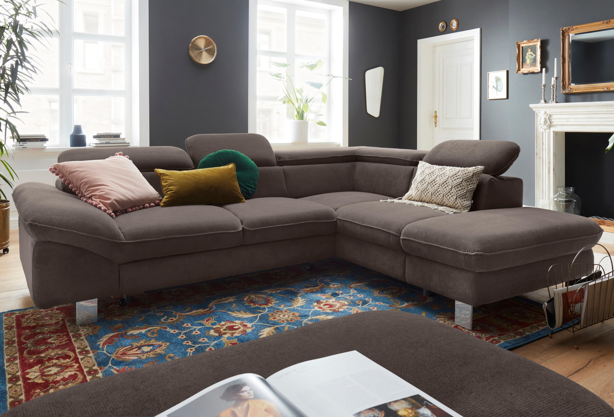 COTTA "Driver L-Form" mit Kopfteilverstellung, wahlweise mit Bettfunktion & günstig online kaufen